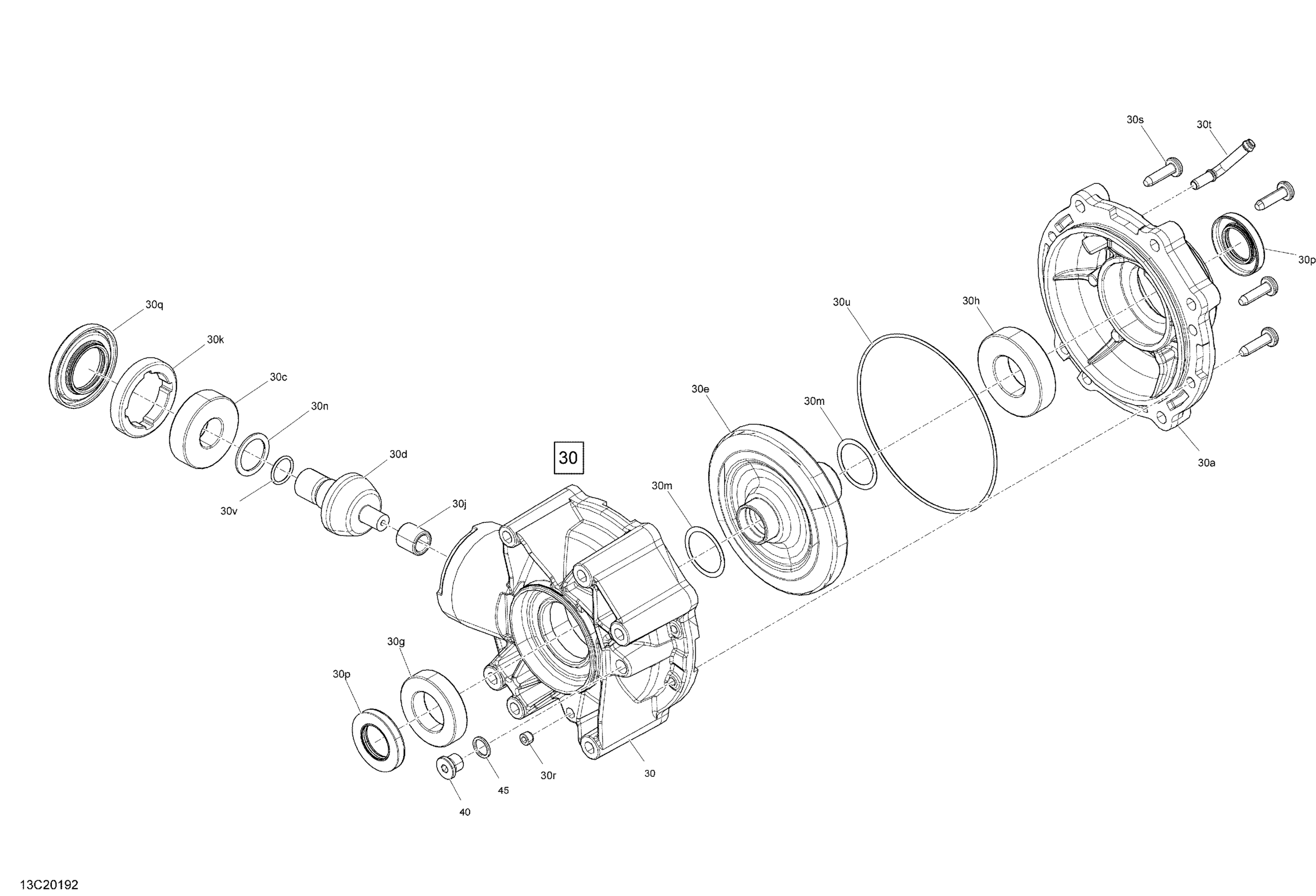 Rear Drive - Differential Parts