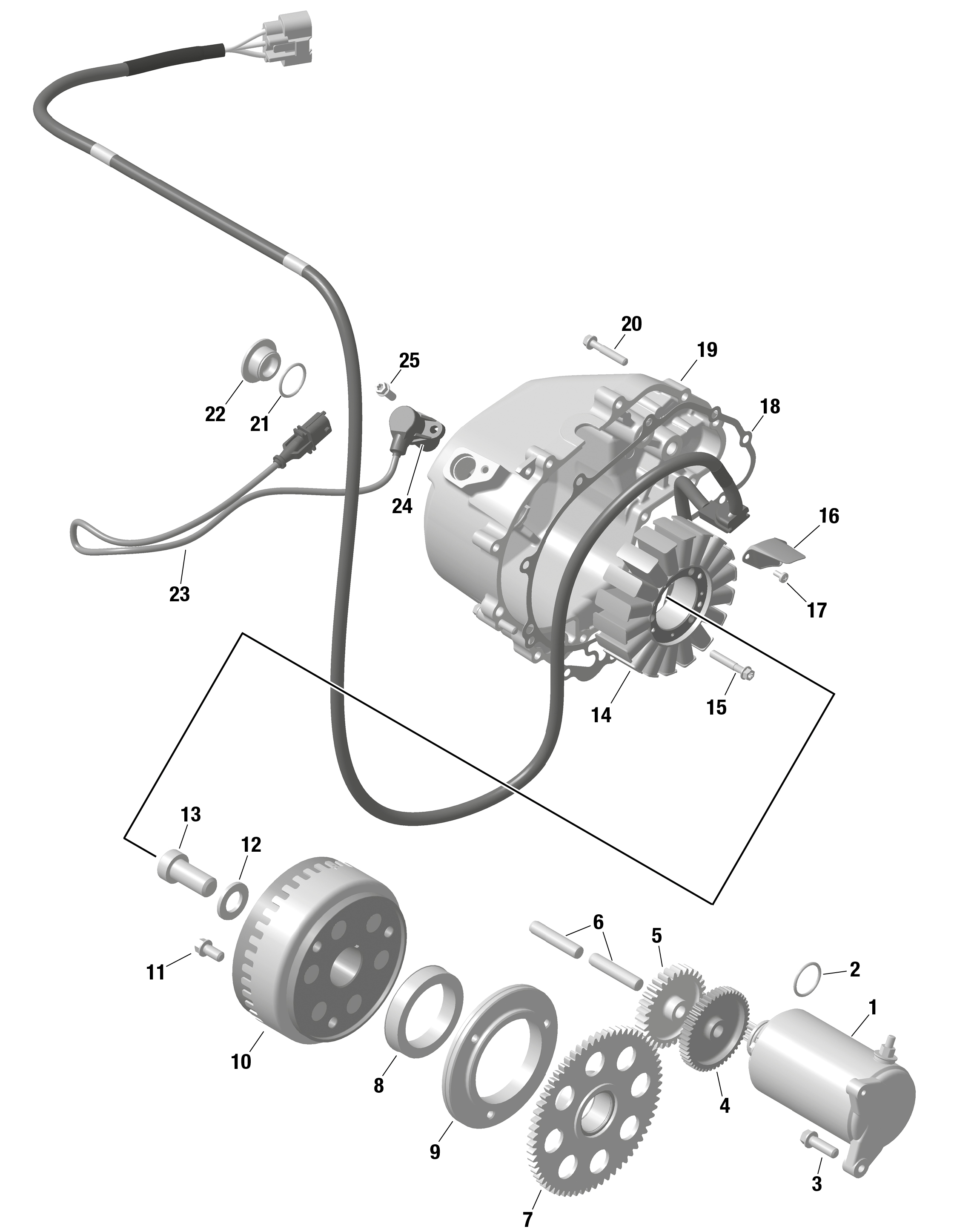 Rotax - Magneto And Electric Starter