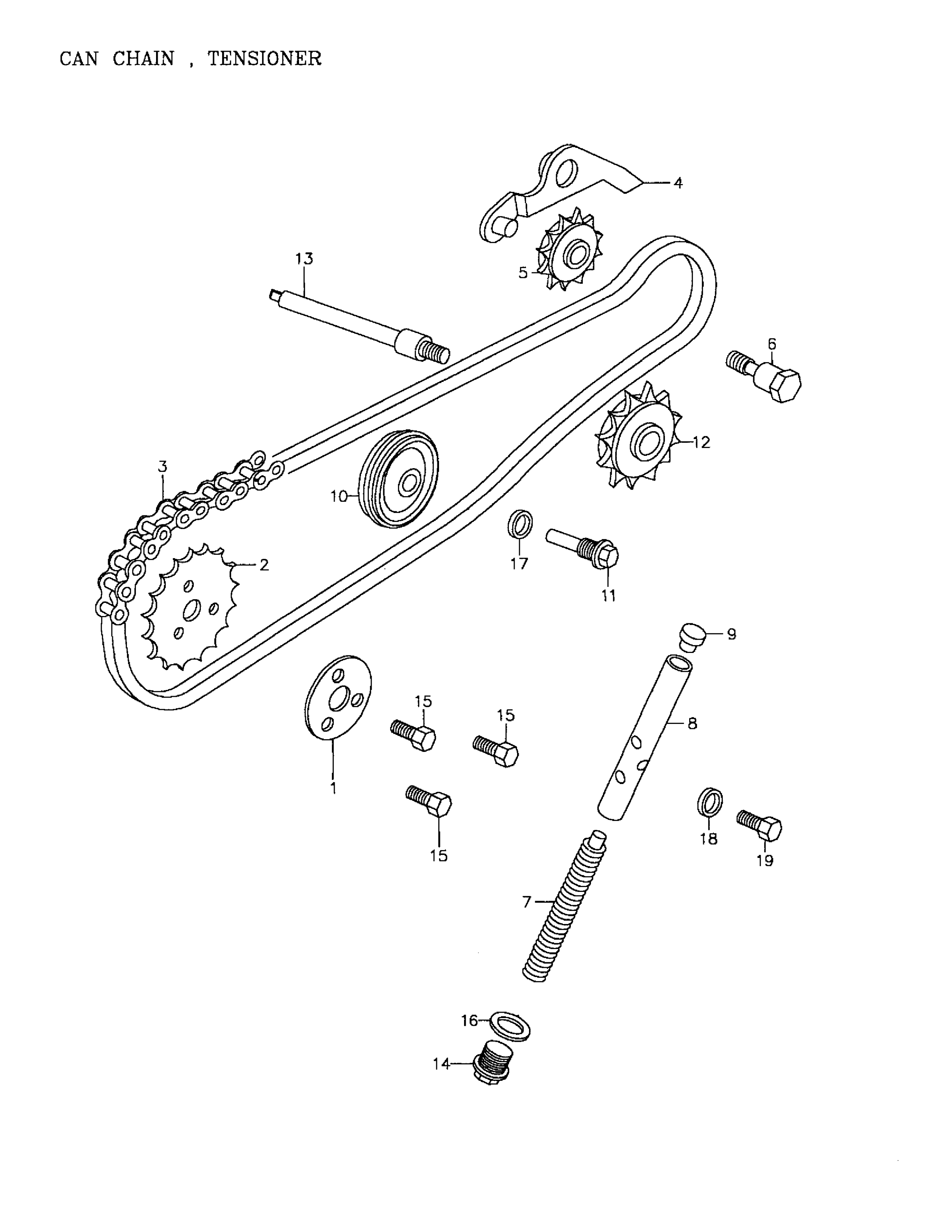 Cam Chain, Tensioner