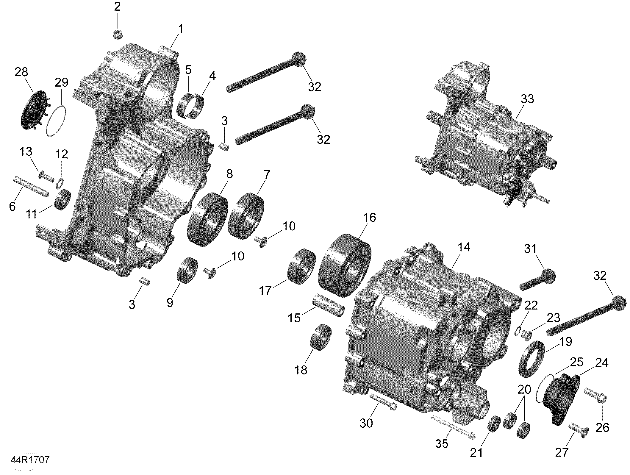 ROTAX - Gearbox Housing - SE6