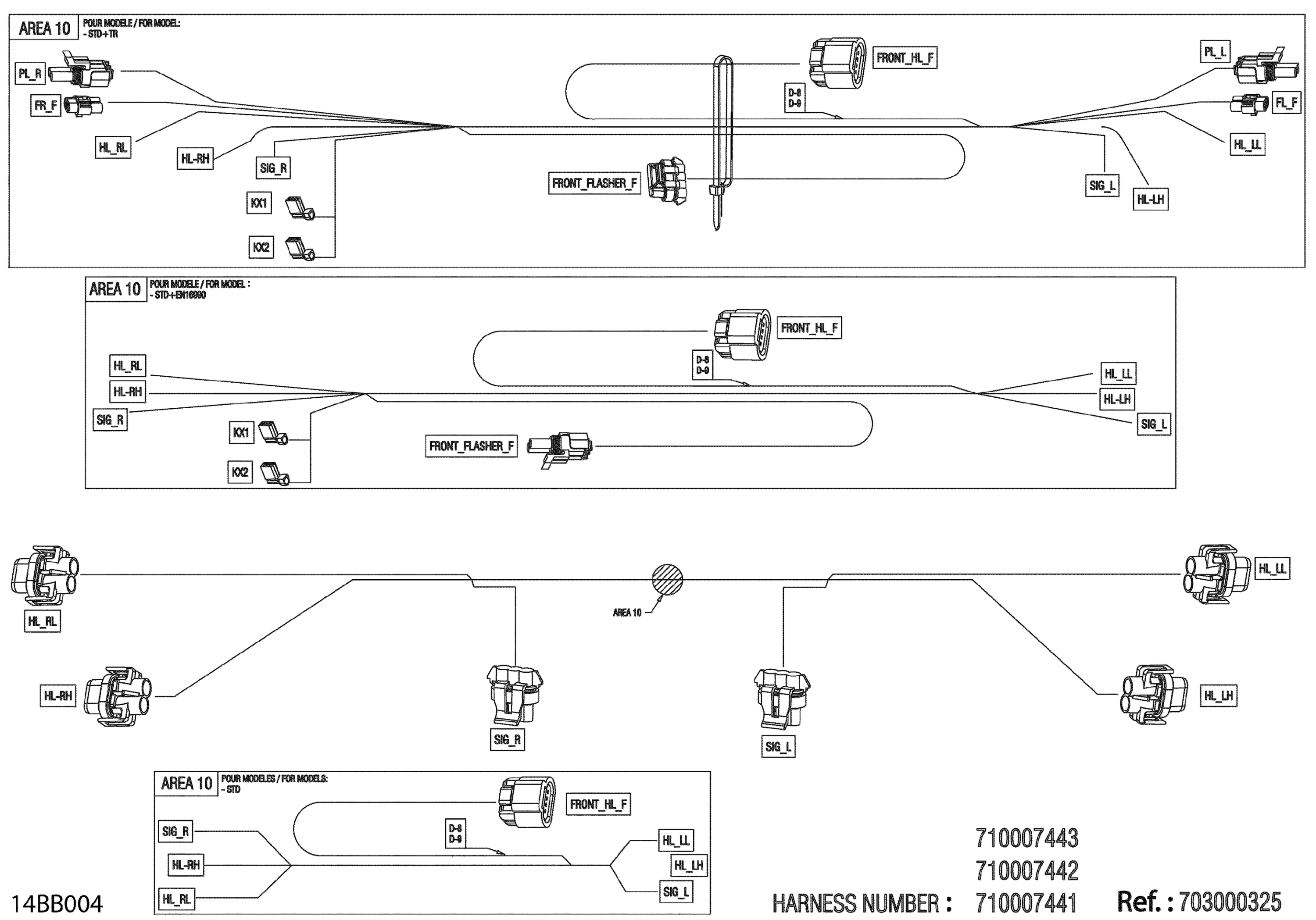 Electric - Front Wiring Harness