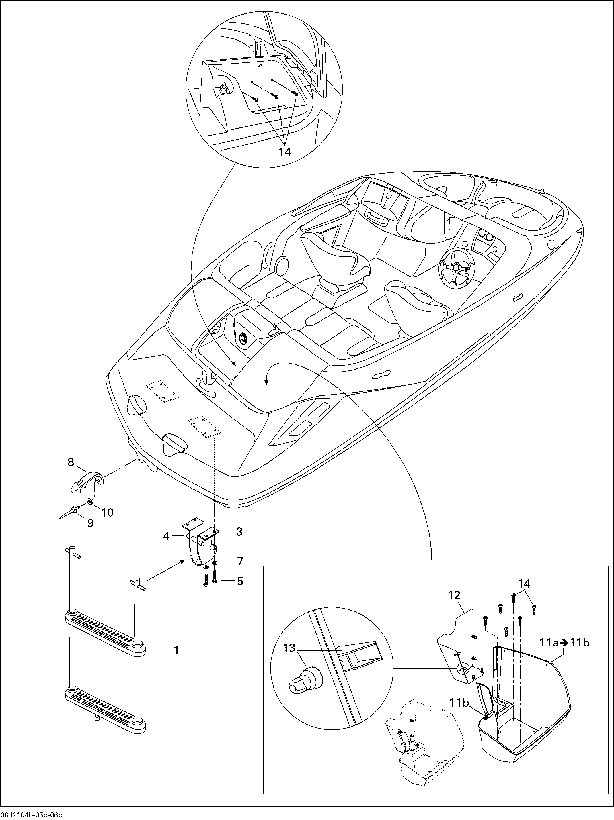 Lower Hull And Ladder