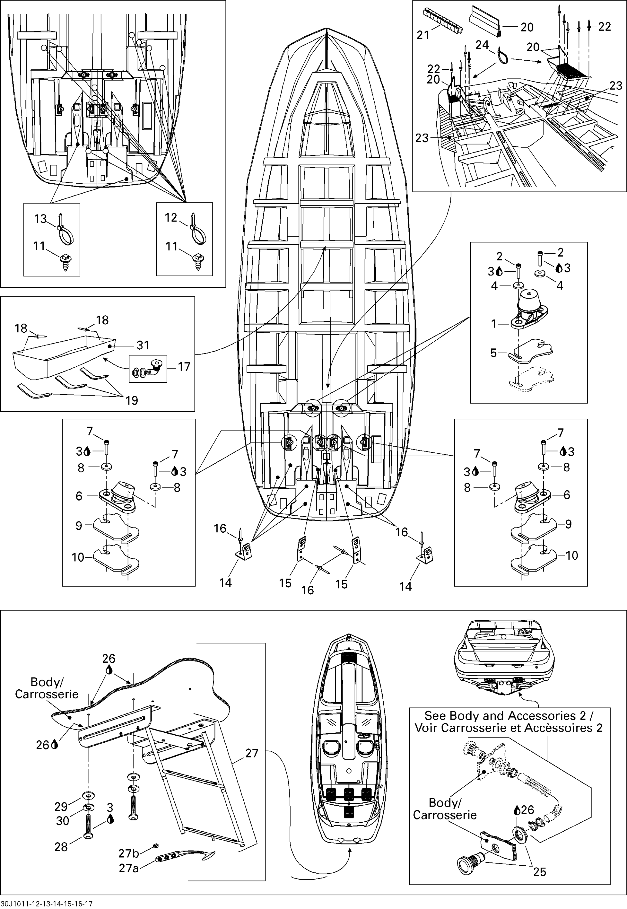 Схема узла: Lower Hull And Ladder