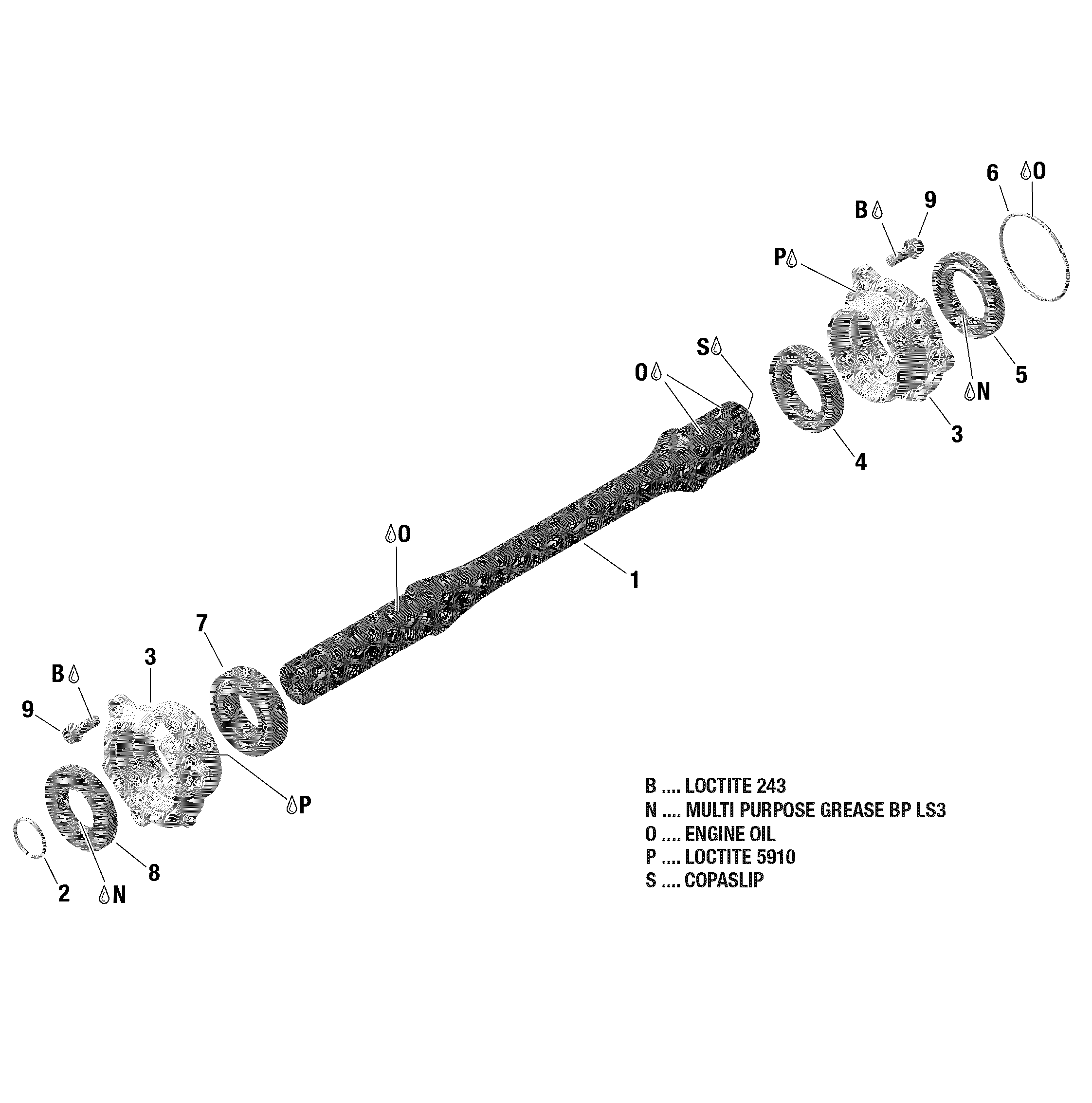 Rotax - Drive Shaft