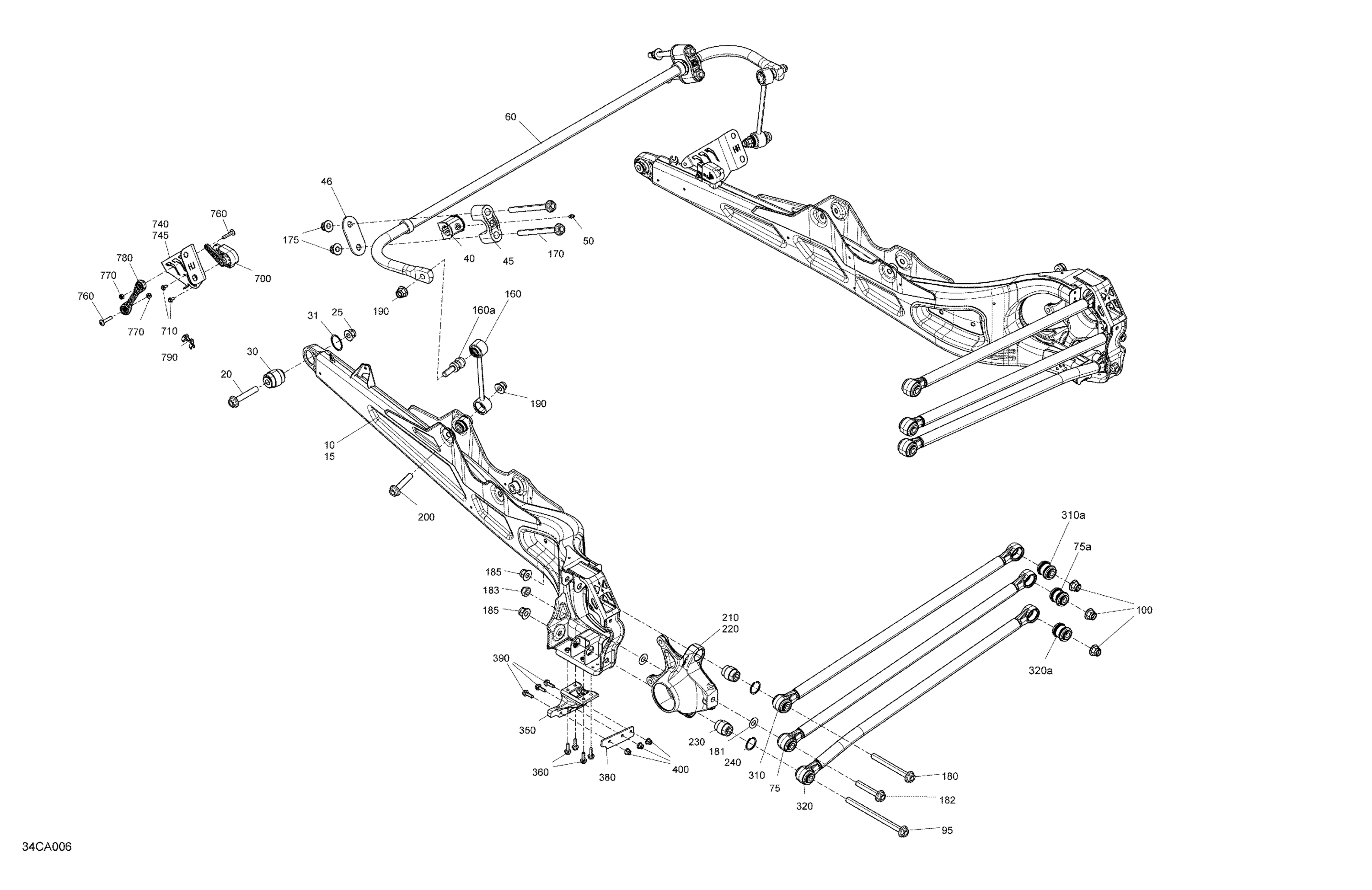 Suspension - Rear - With Smart-ShoX