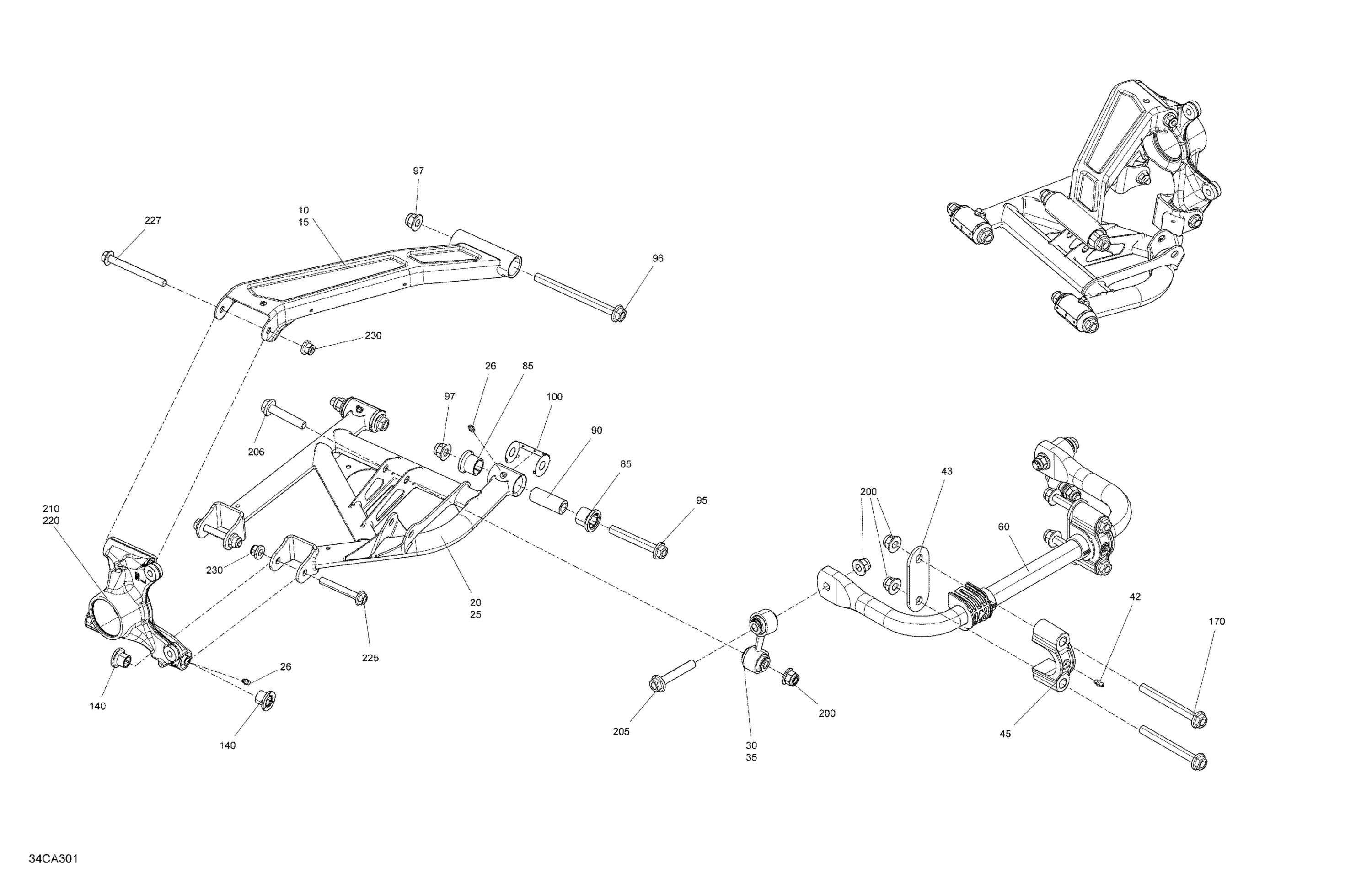 Suspension - Rear - Built Before January 17th