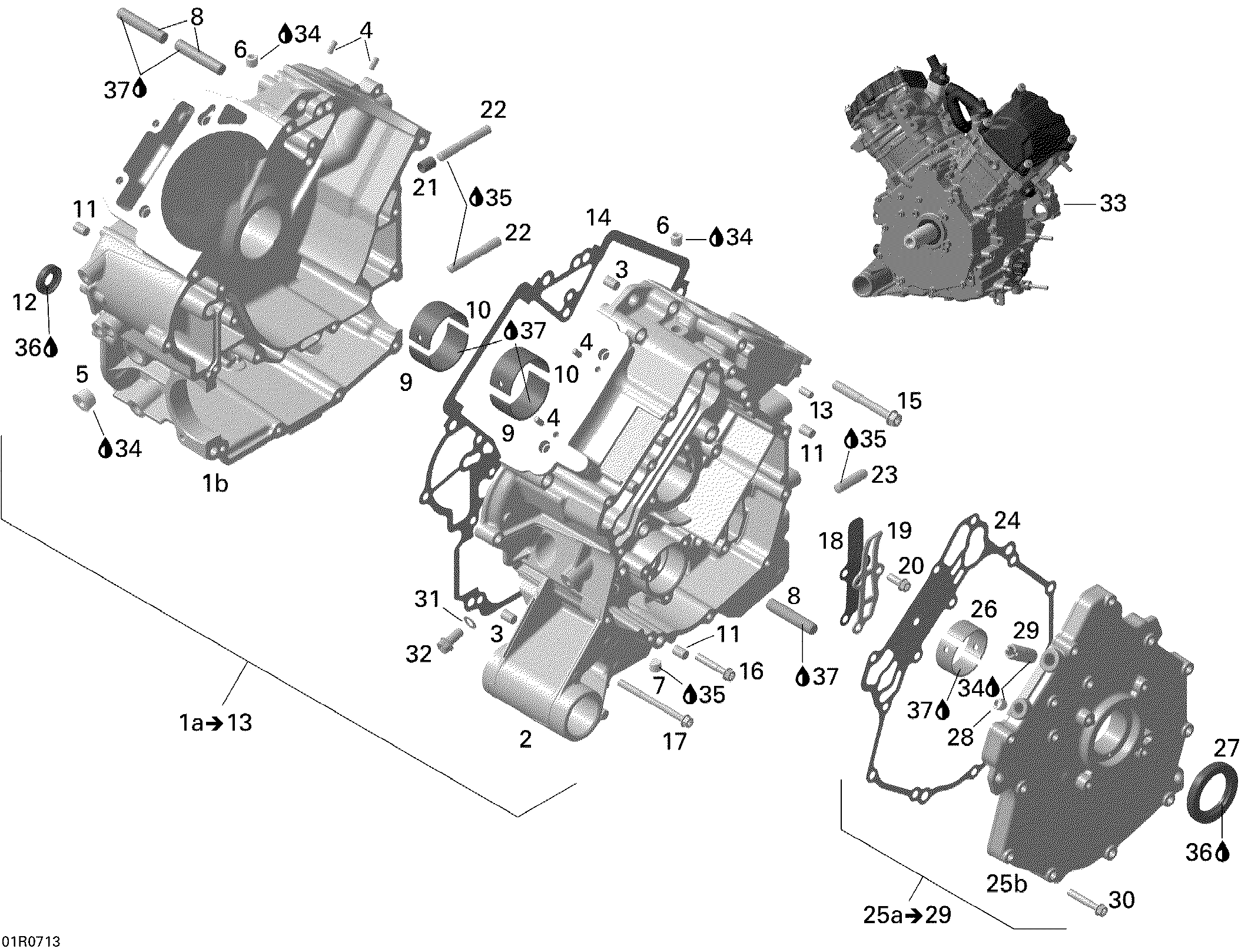 Crankcase OUTLANDER