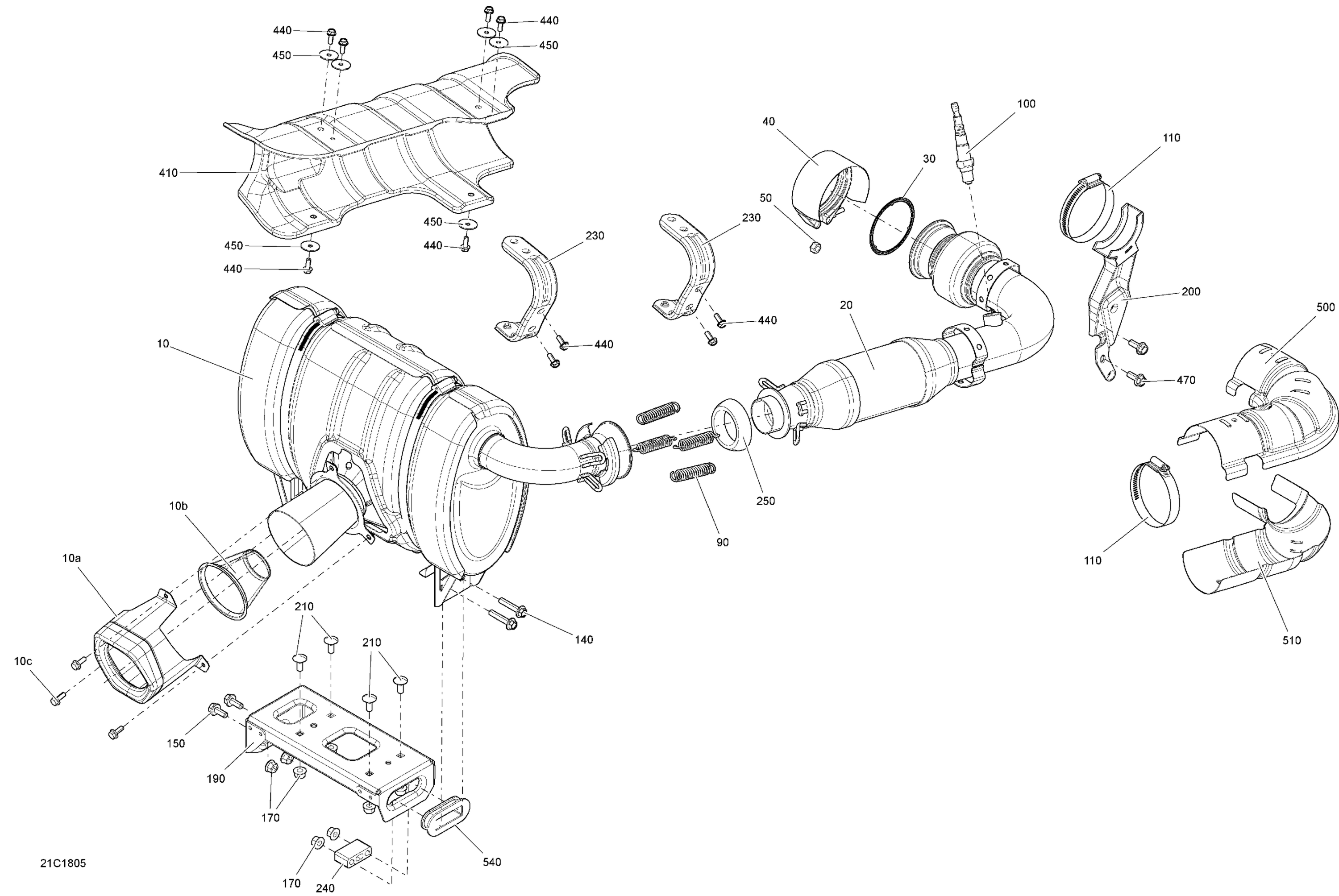 Exhaust System - All Package