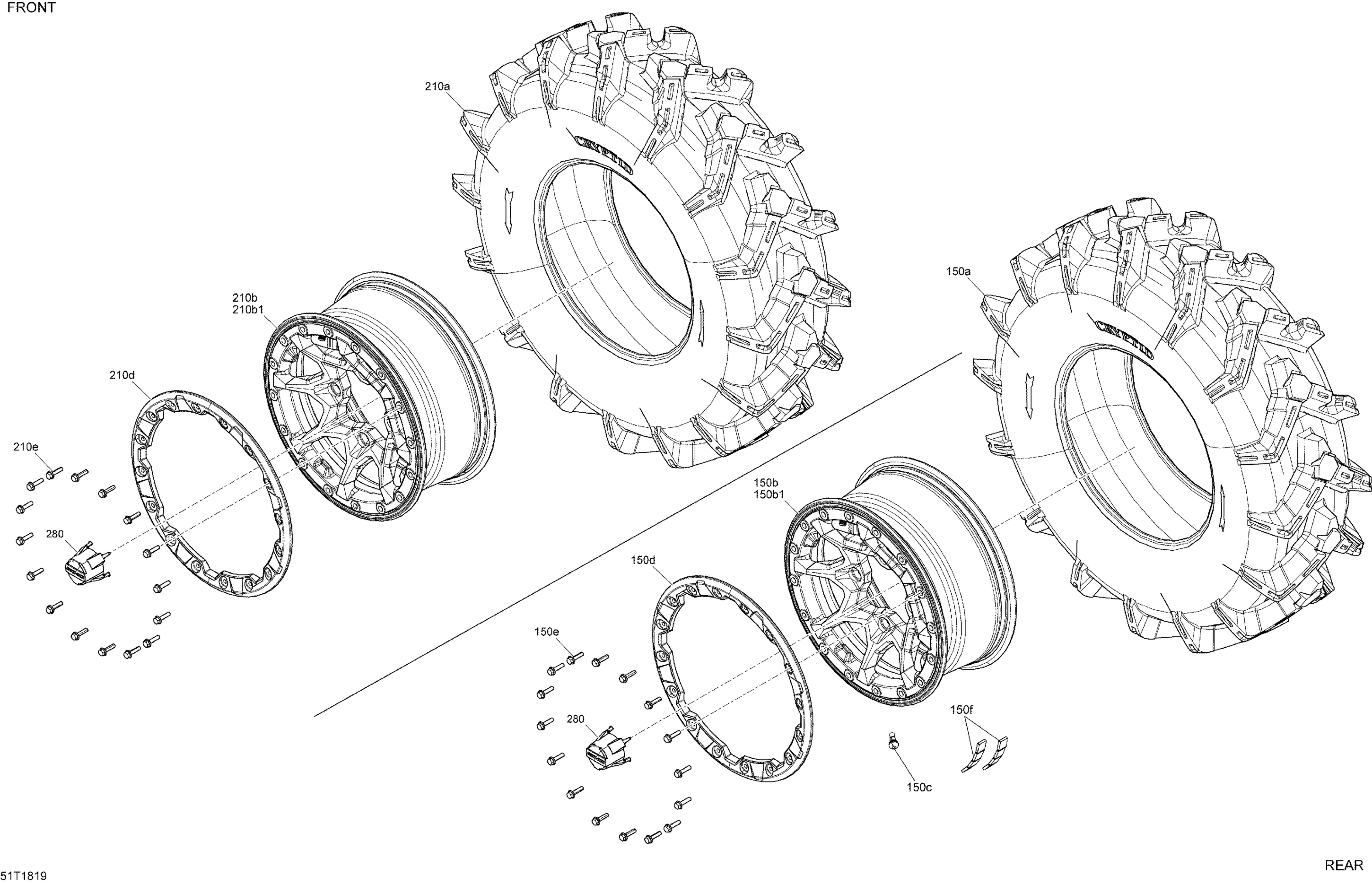 Схема узла: Wheels And Tires Renegade - Package XMR