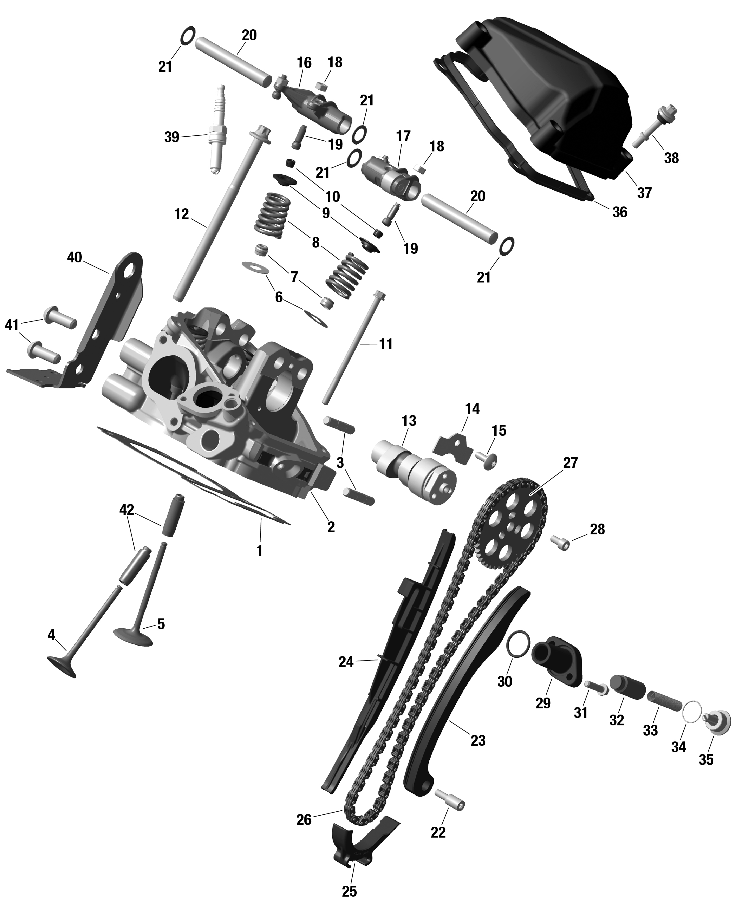 ROTAX - Rear Cylinder Head