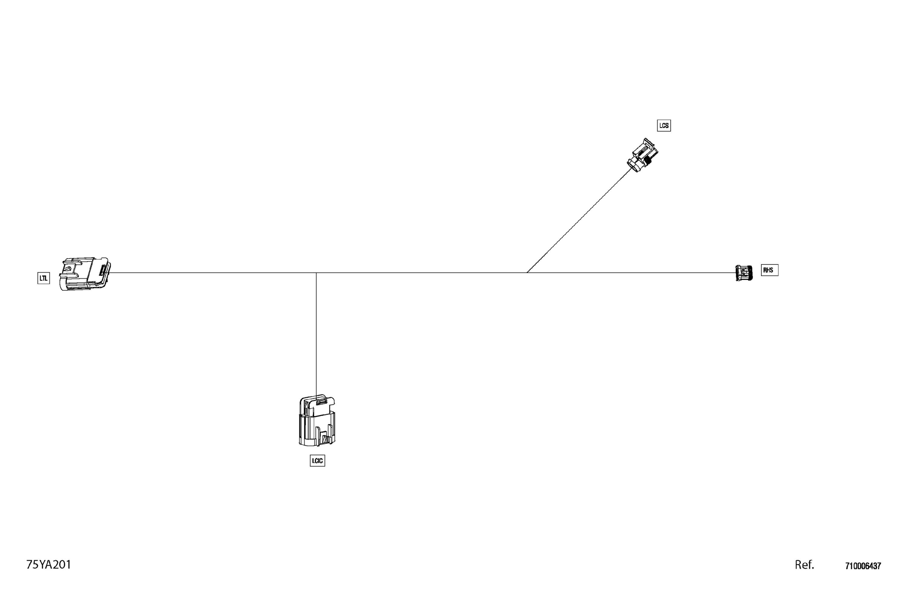 Electric - Left Cargo Harness