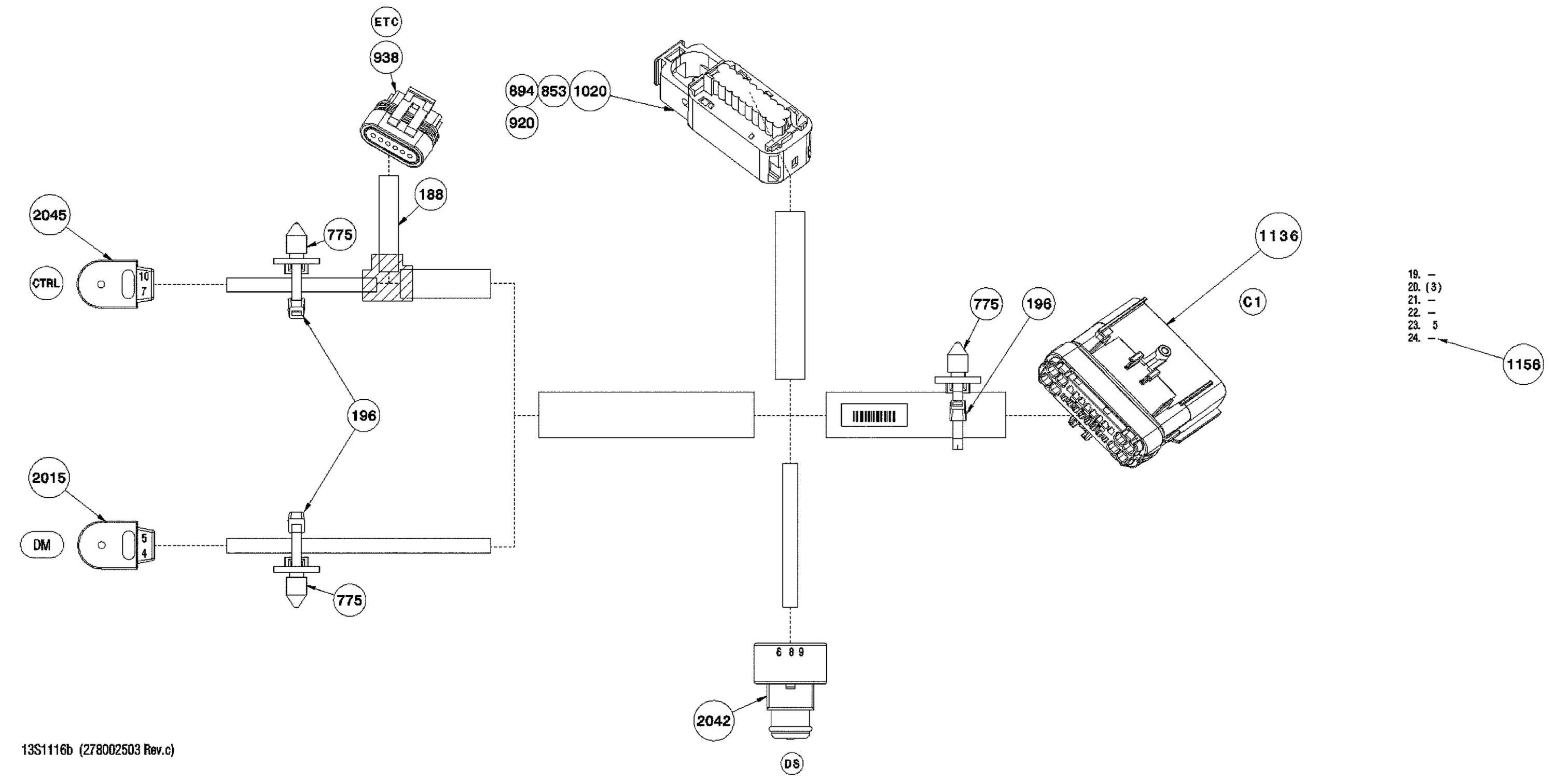 Electrical Harness , Steering