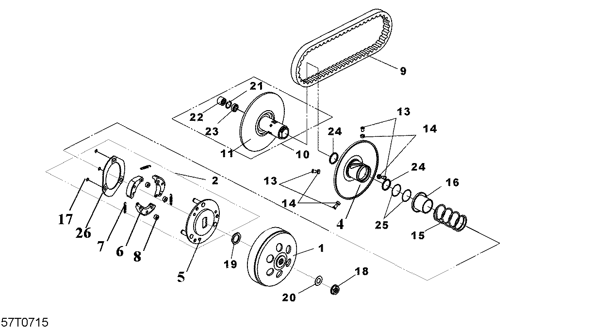 Driven Pulley