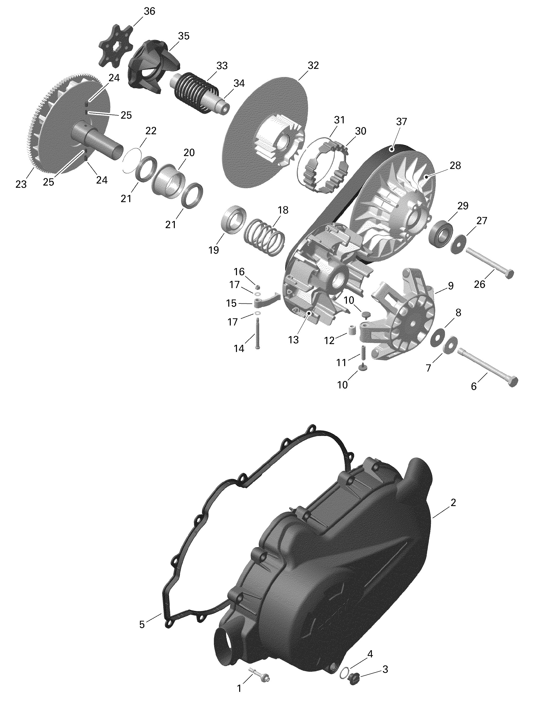 Rotax - Transmission - 450