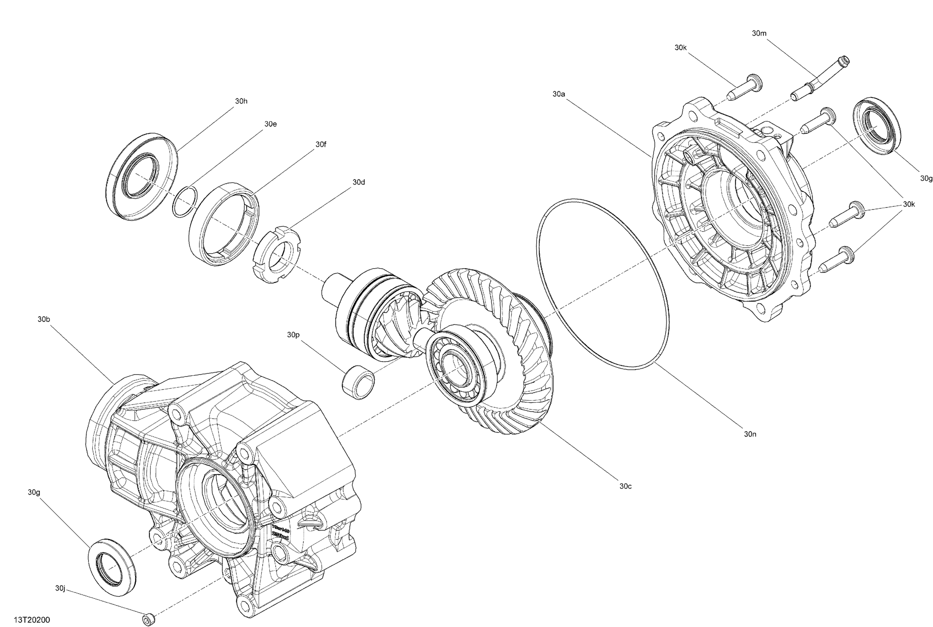 Rear Drive - Differential Parts