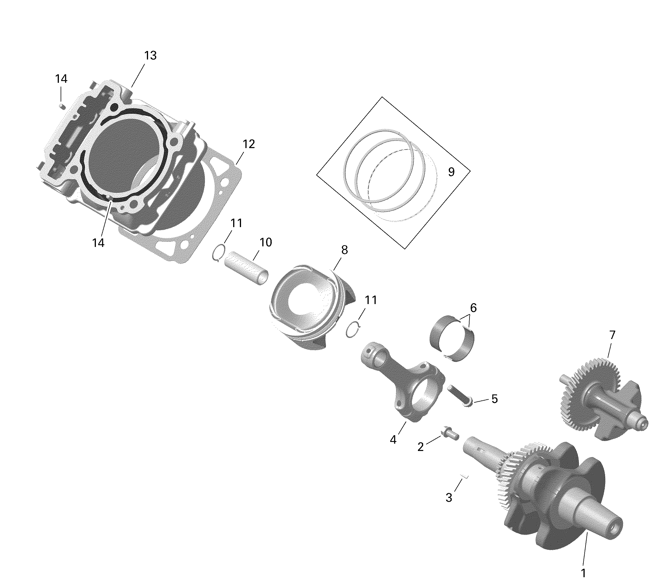 Rotax - Cylinder - 450