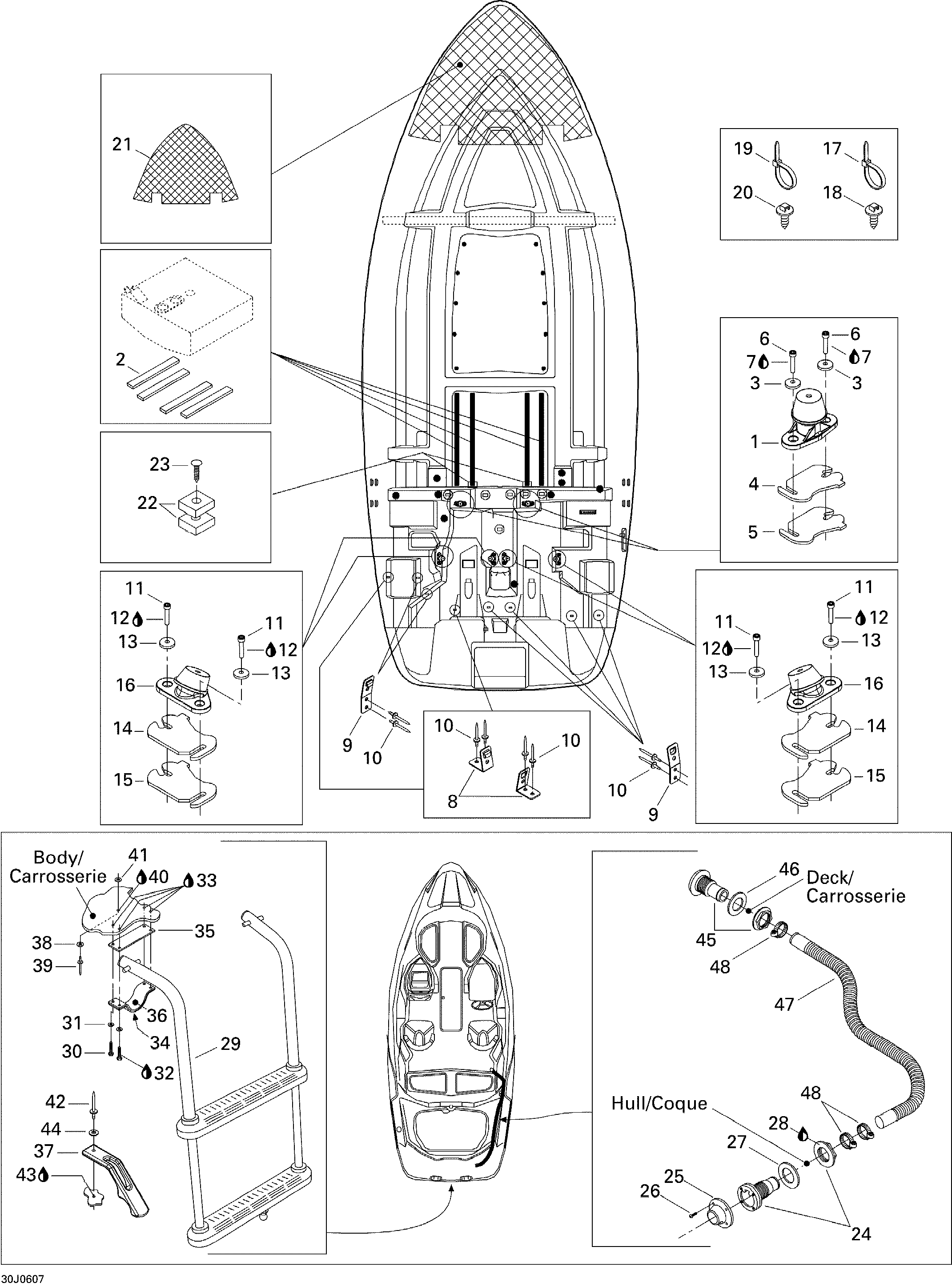 Lower Hull And Ladder