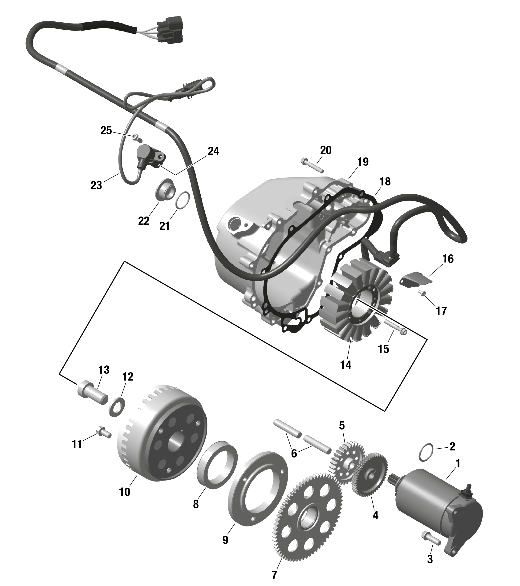 Rotax - Magneto And Electric Starter