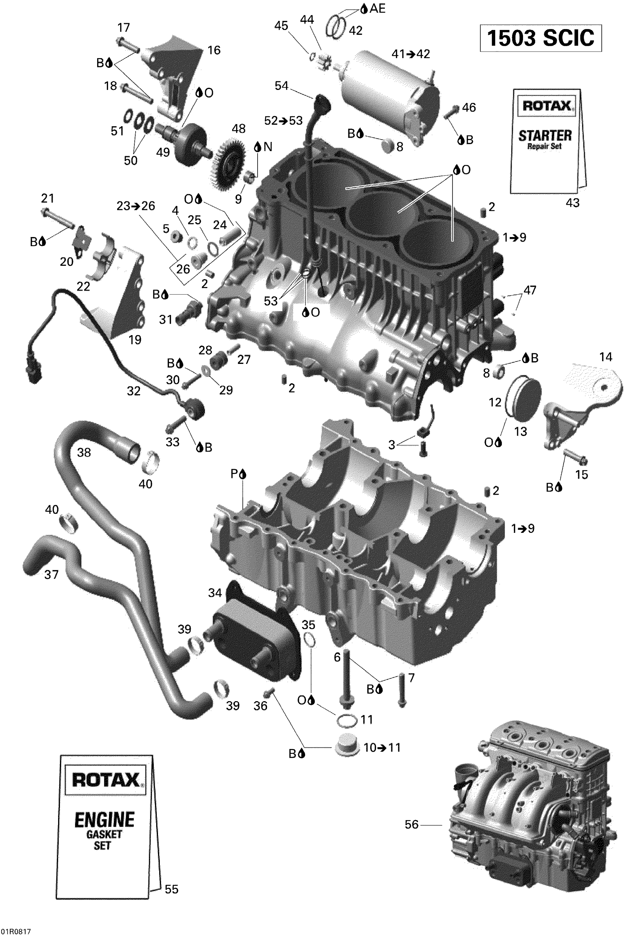 Схема узла: Engine Block