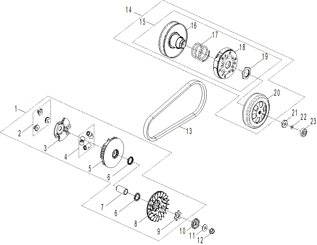 Drive - Drive Clutch 110