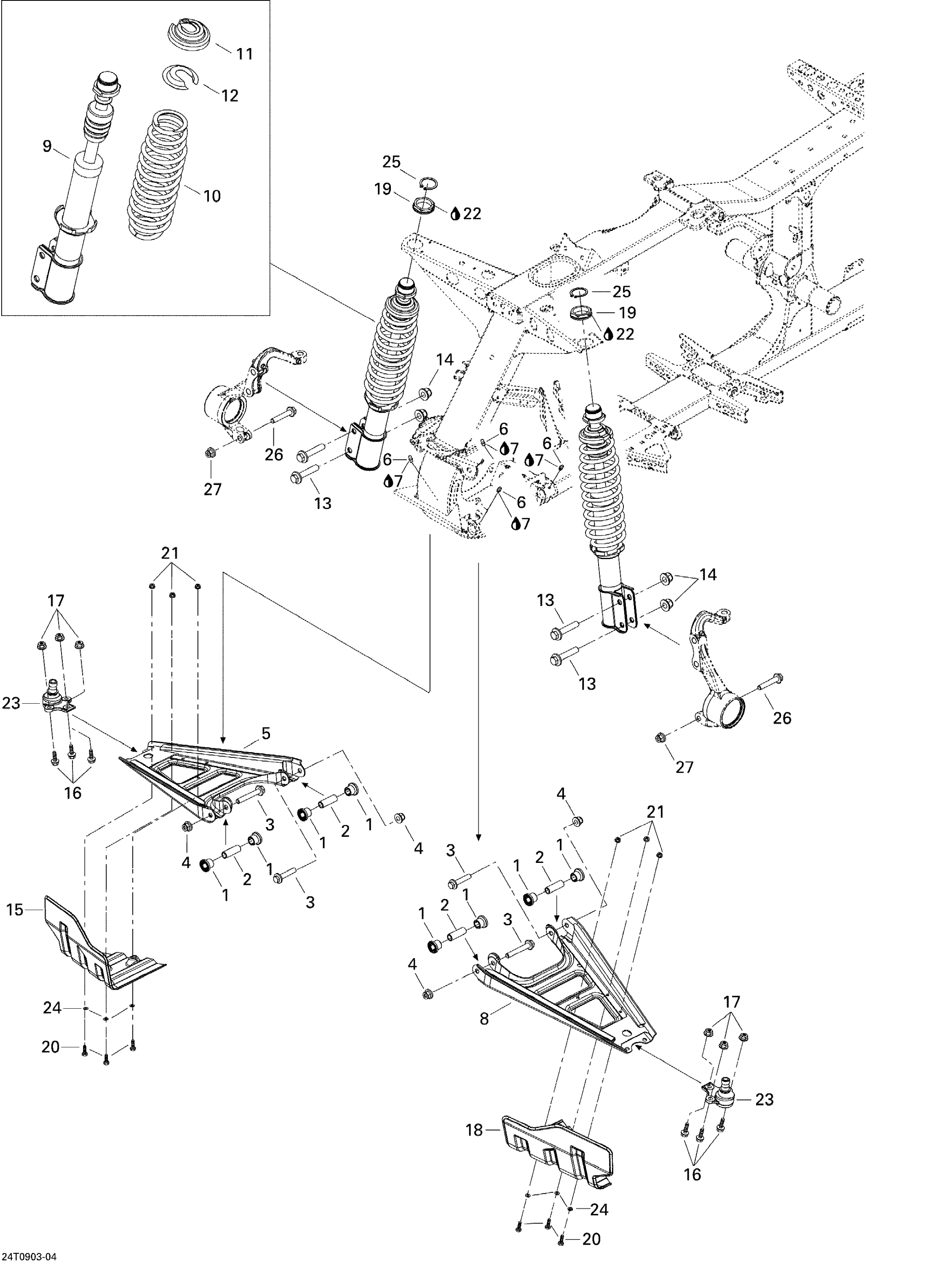 Front Suspension XT