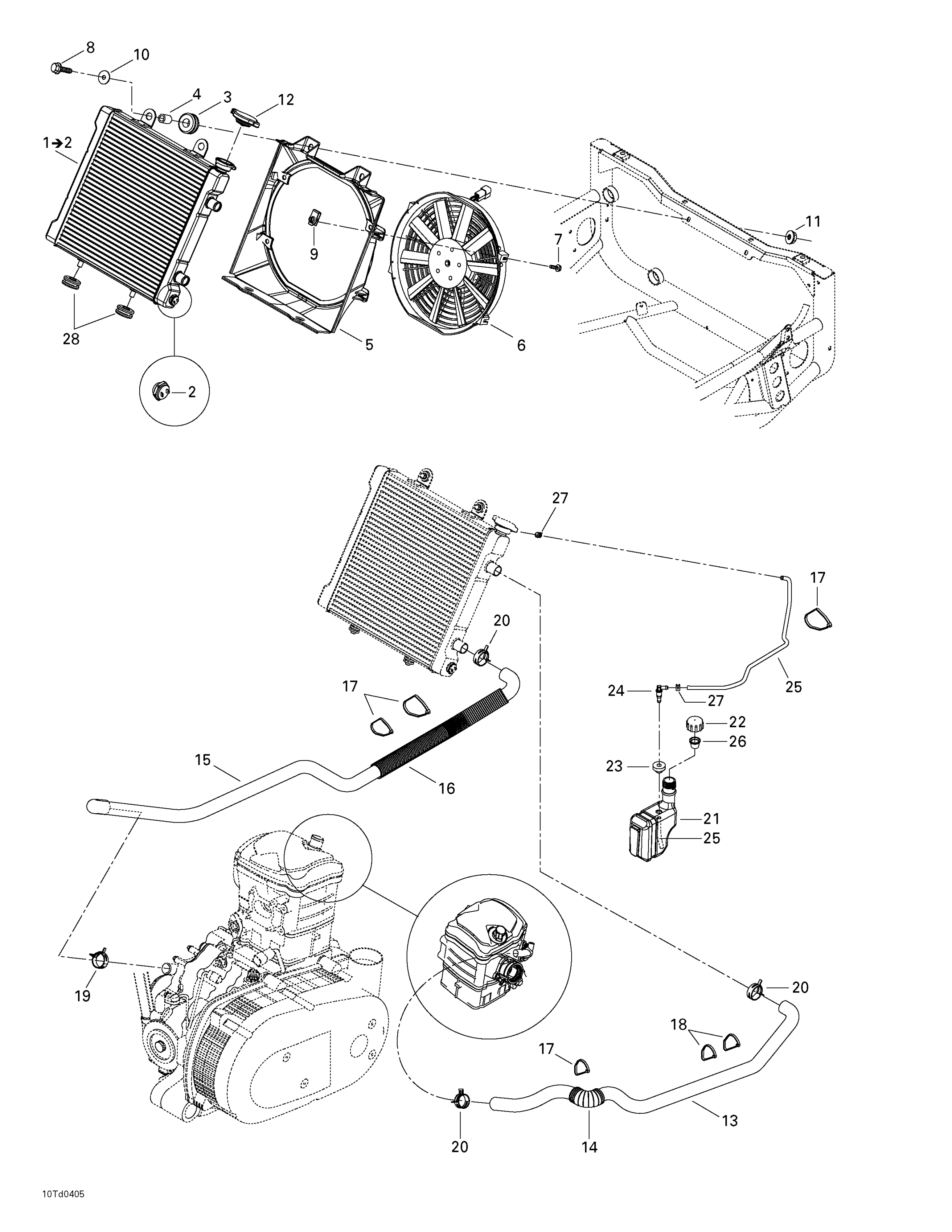 Схема узла: Cooling System