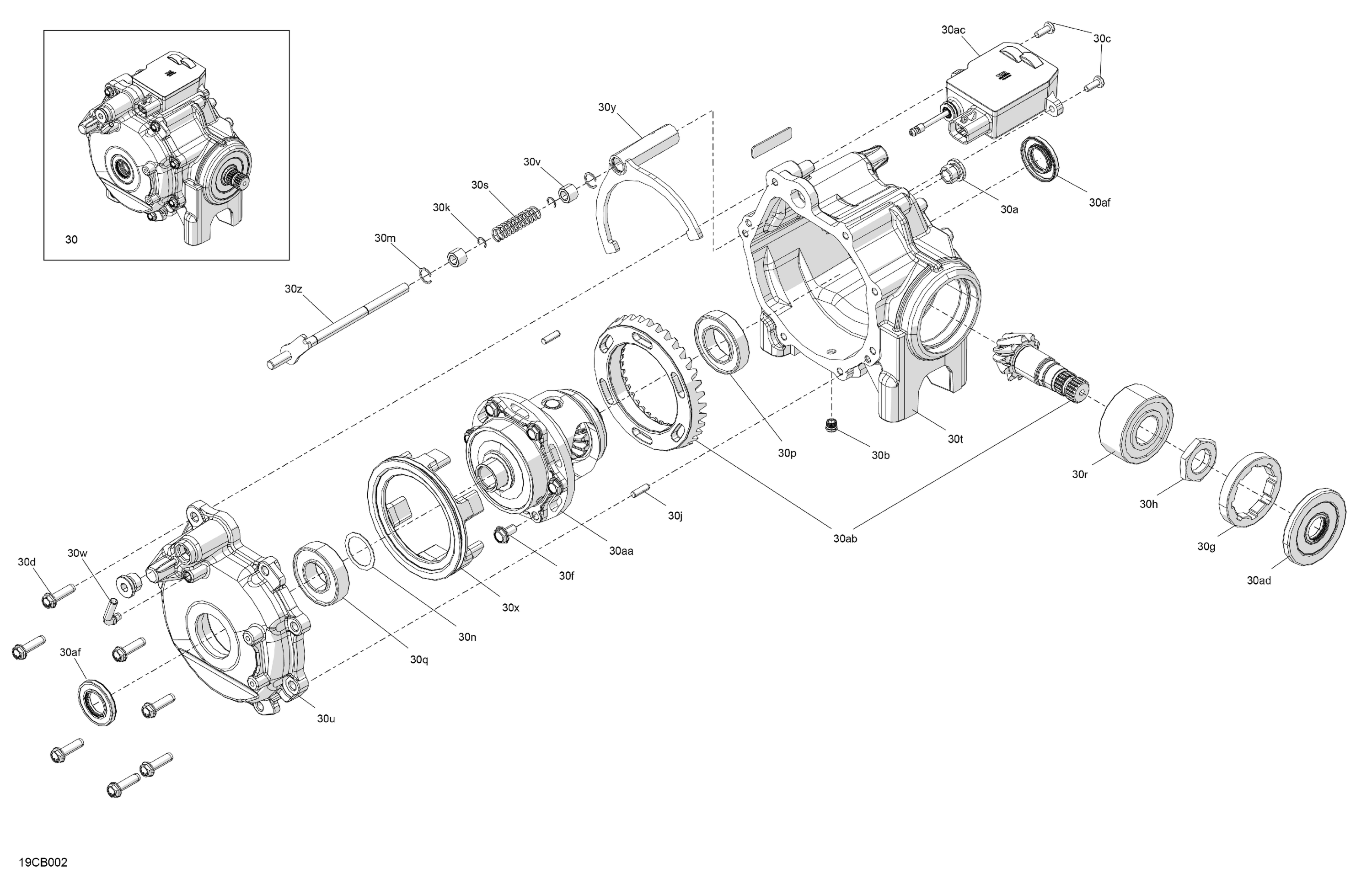 Drive - Front - Differential Parts