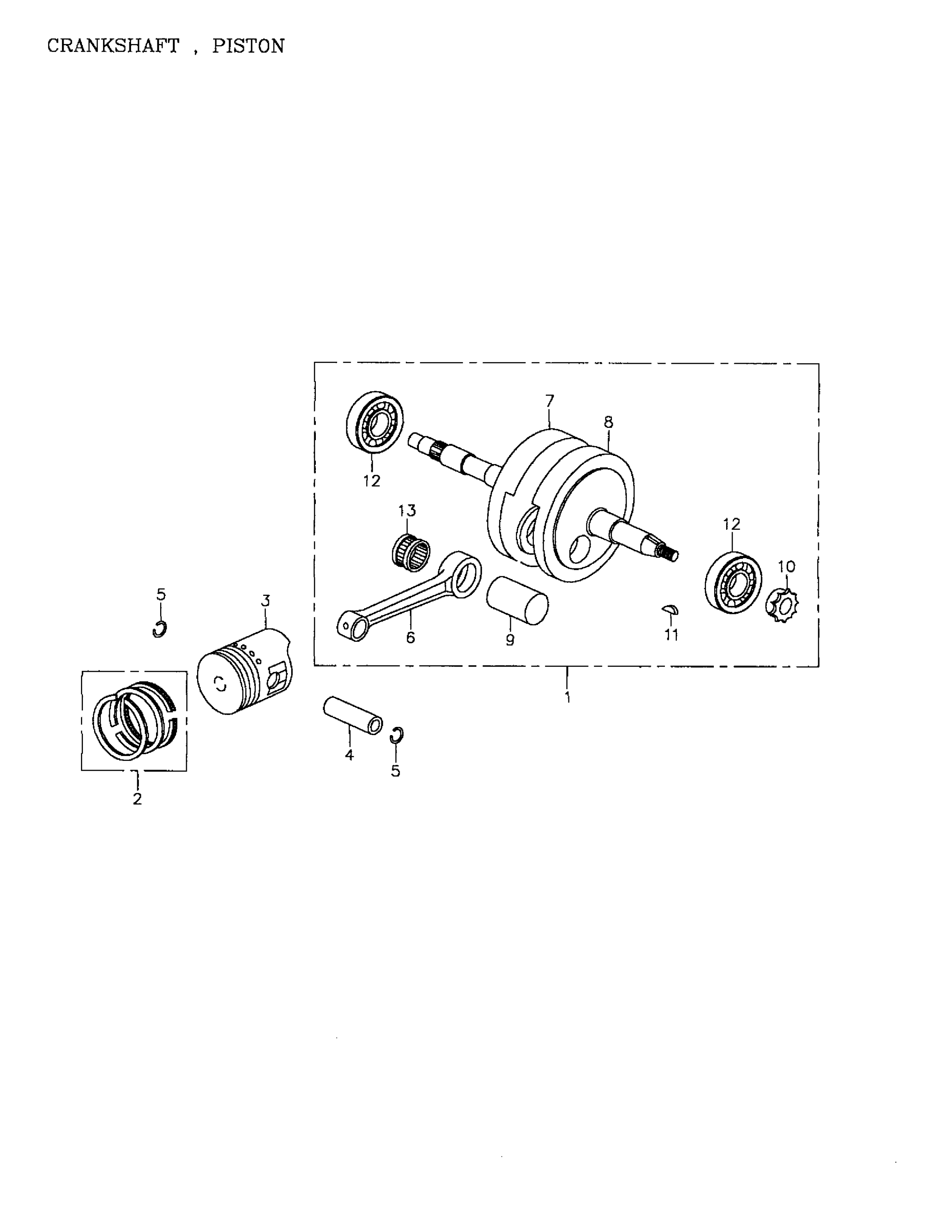 Crankshaft And Pistons