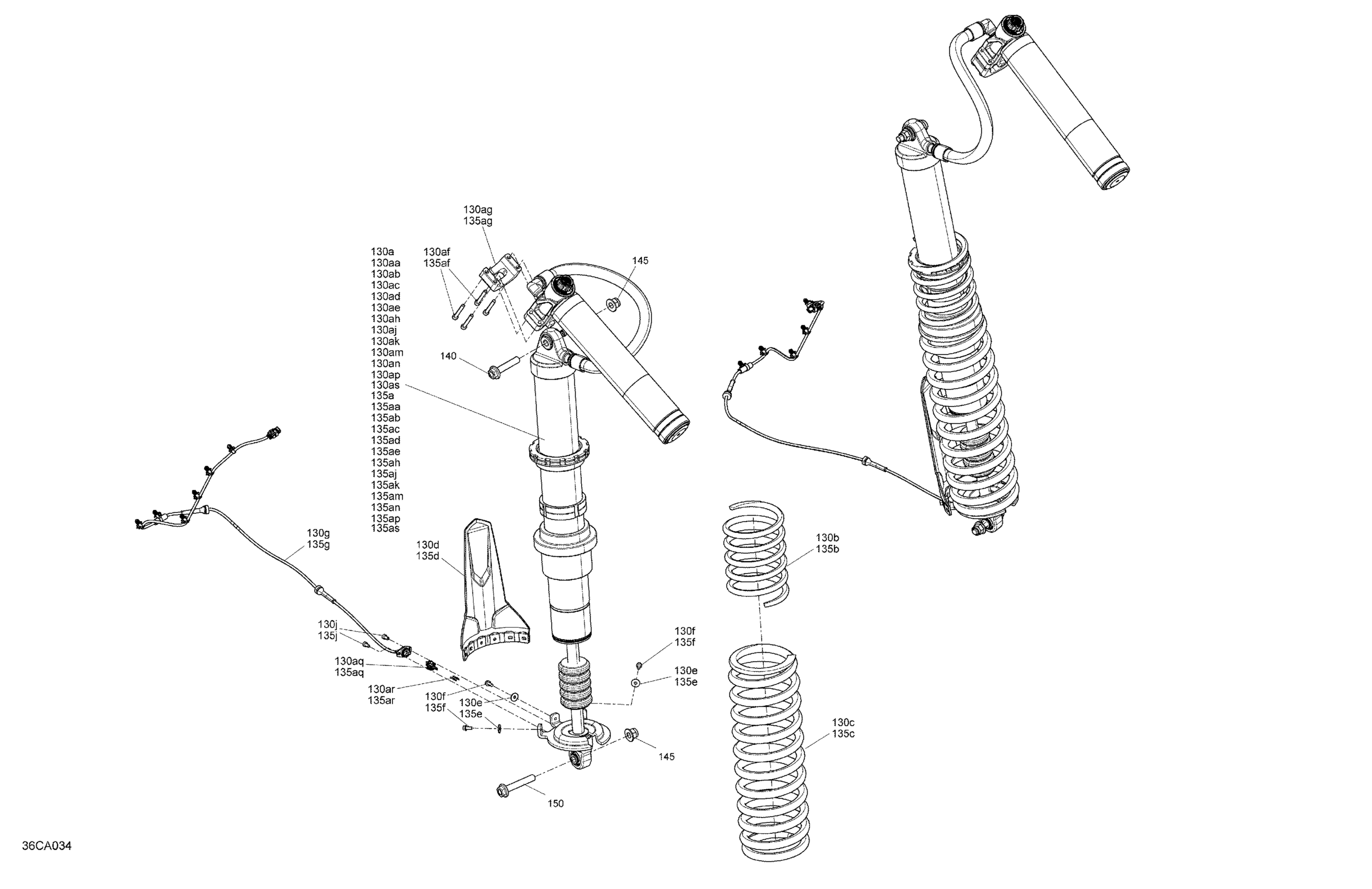 Suspension - Rear Shocks - XRS