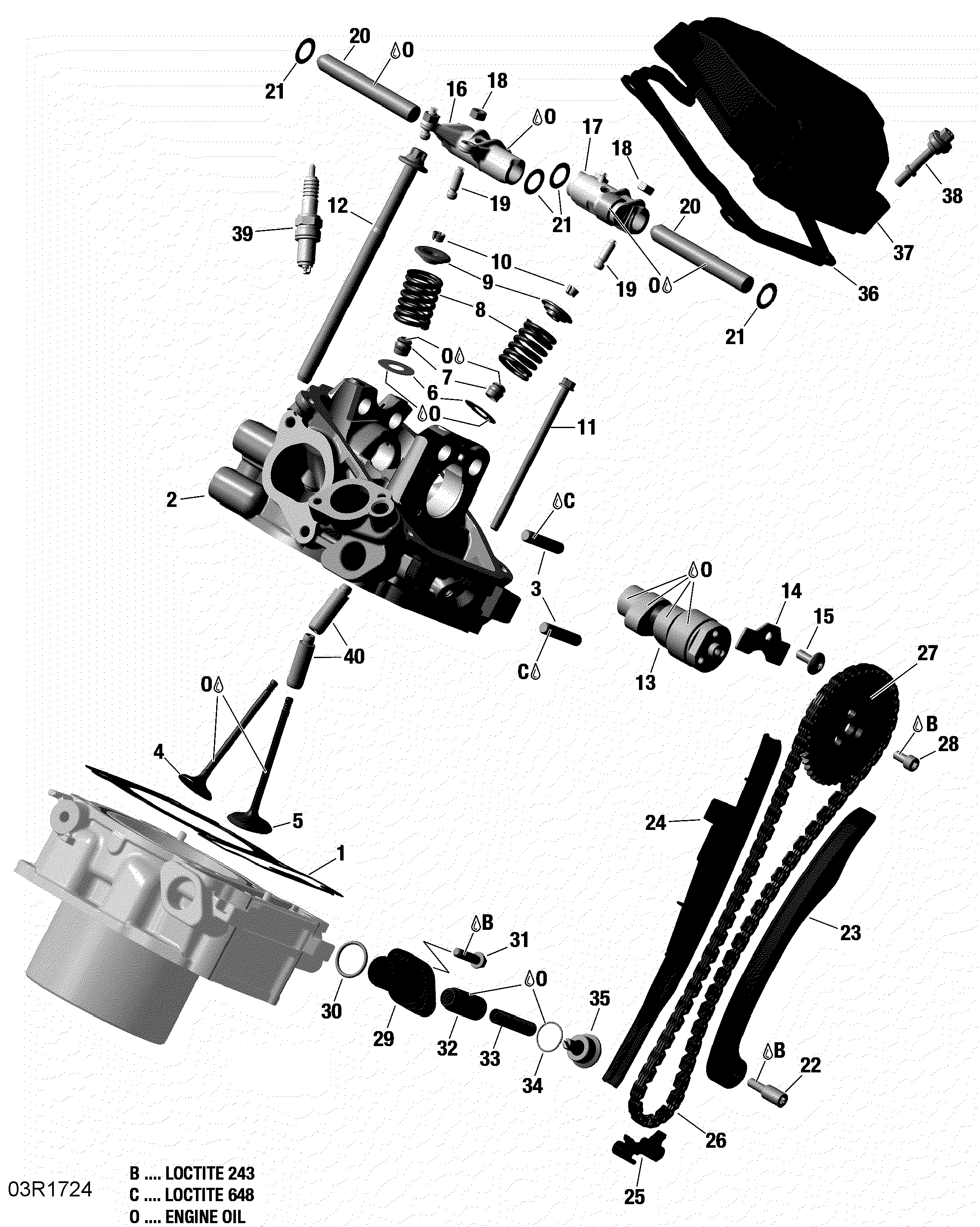 Cylinder Head, Rear - HD10