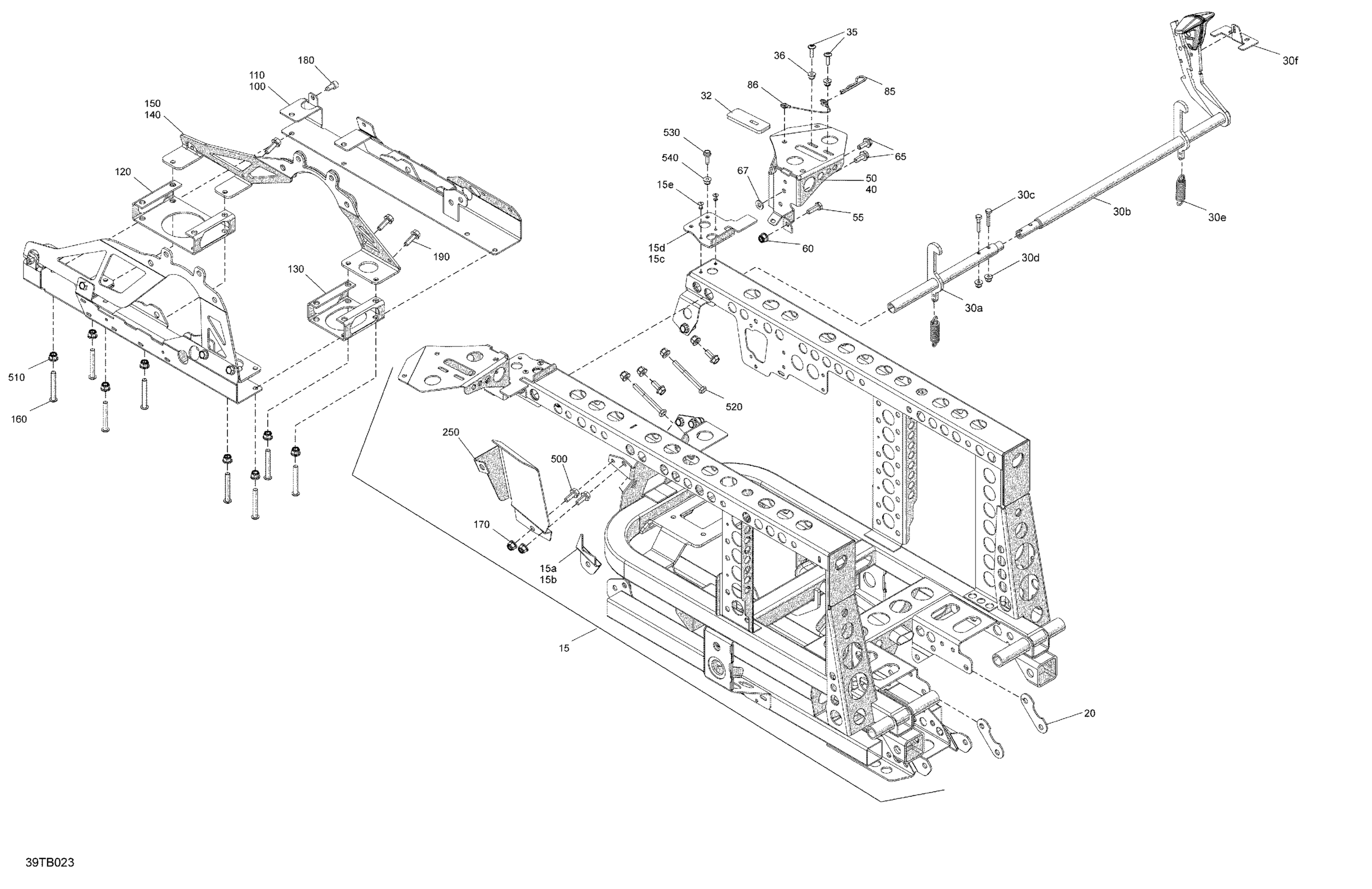 Frame - Rear Section