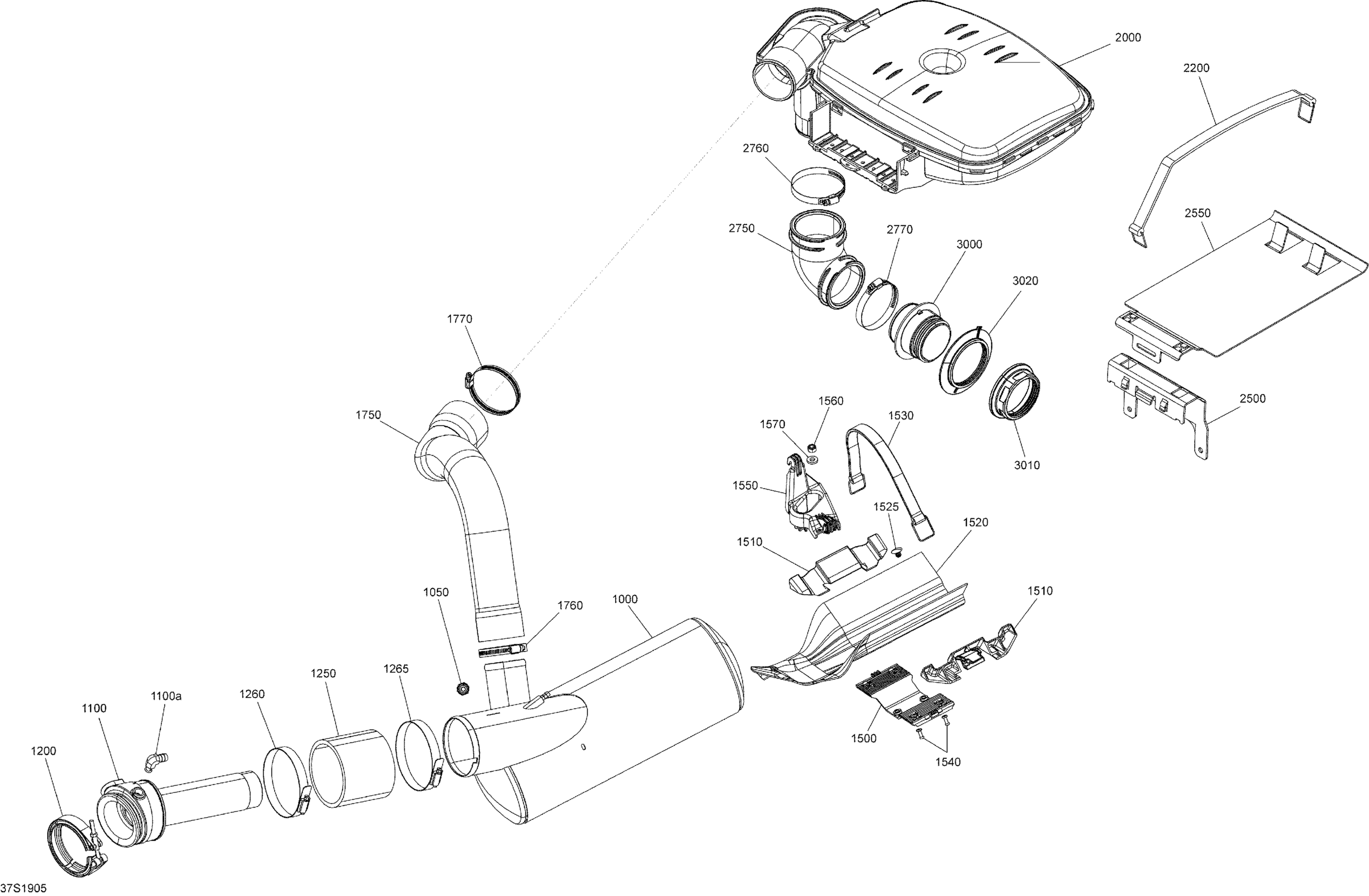 Схема узла: Exhaust System