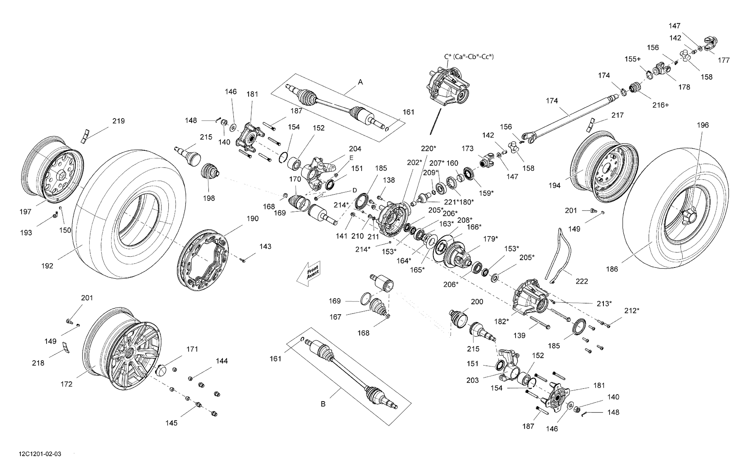 Drive System, Front