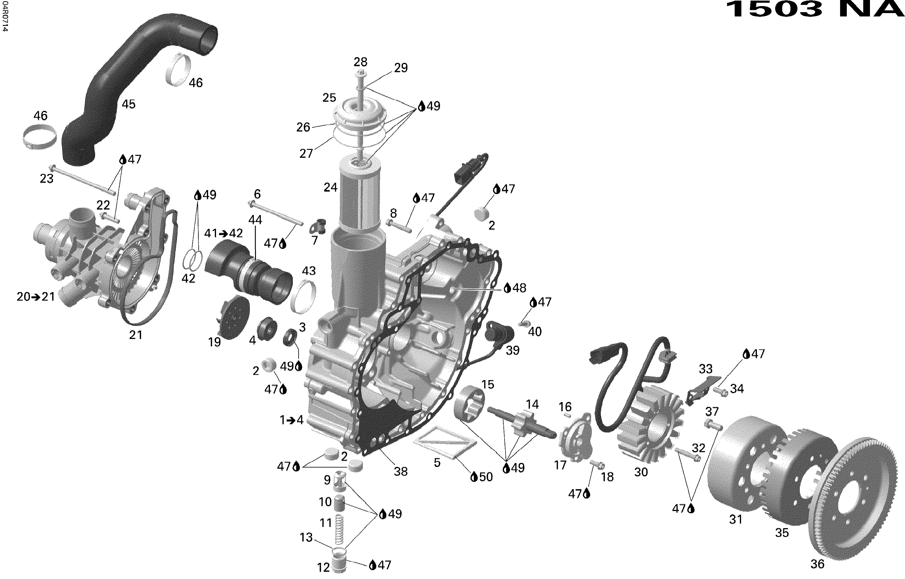 PTO Cover And Magneto