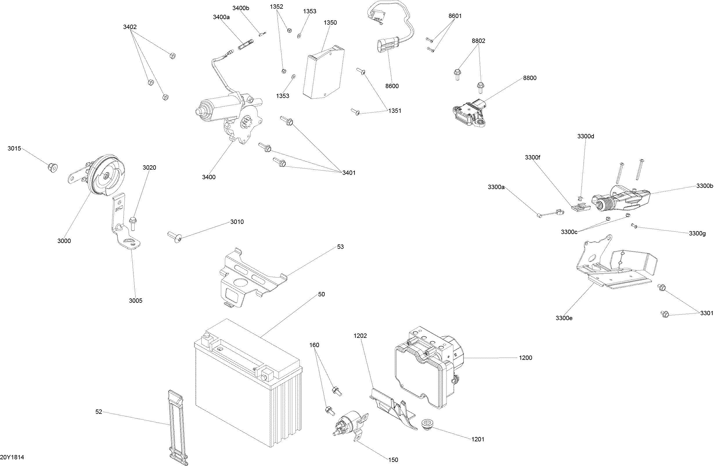 Схема узла: Electrical Frame F3