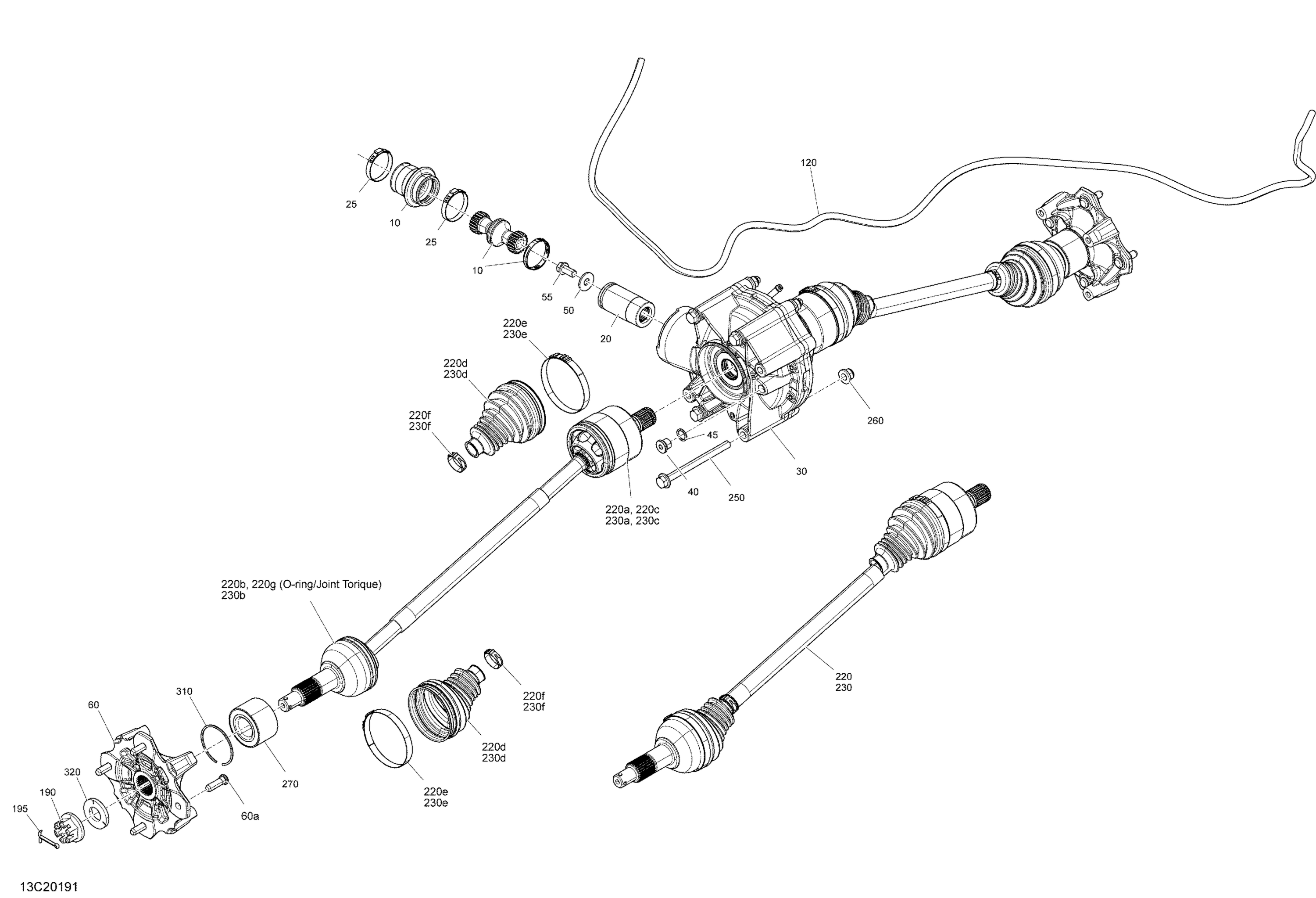 Rear Drive - Common Parts