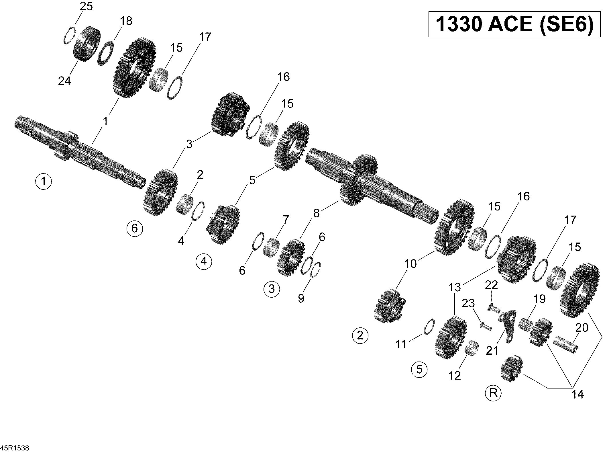 Gear Box _45R1538