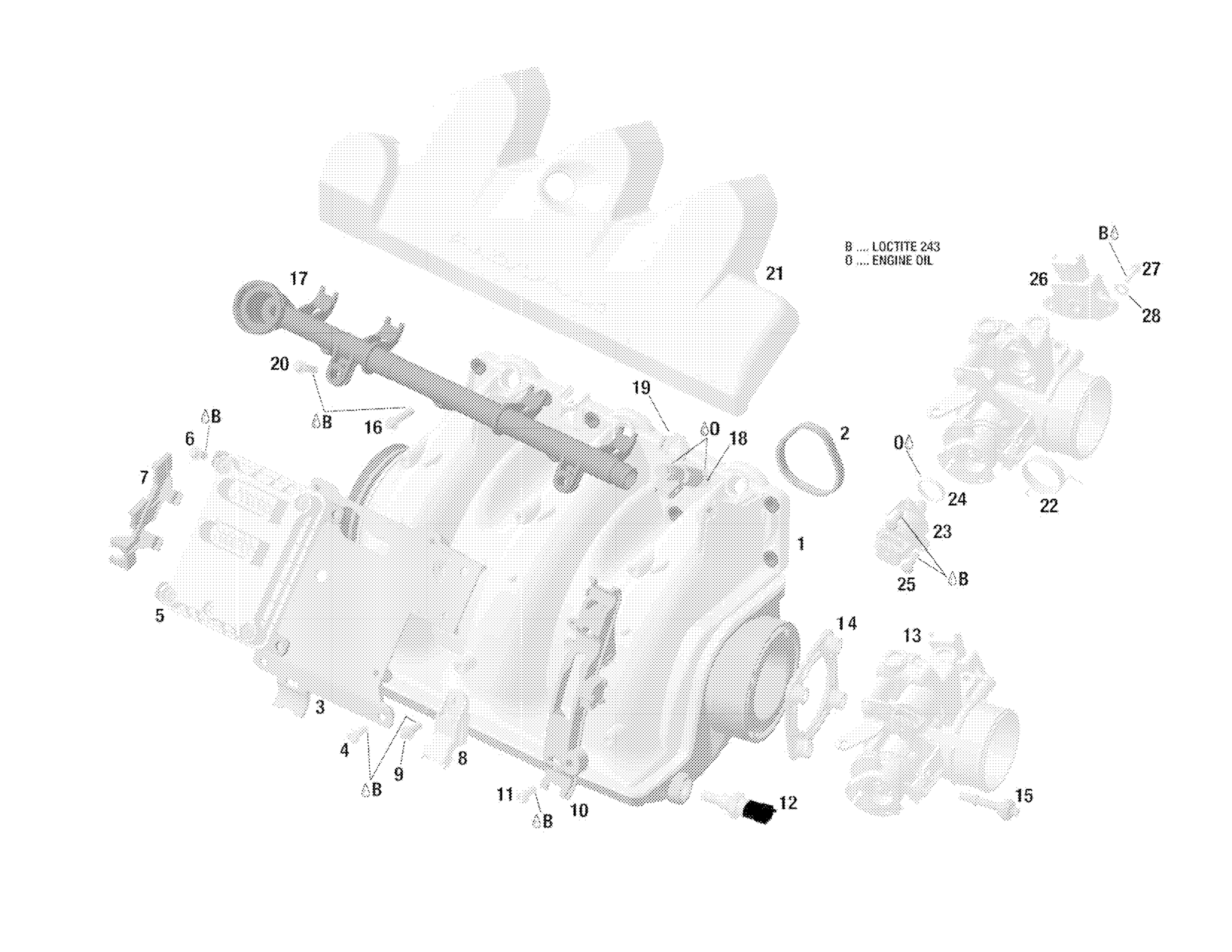 Схема узла: Air Intake Manifold