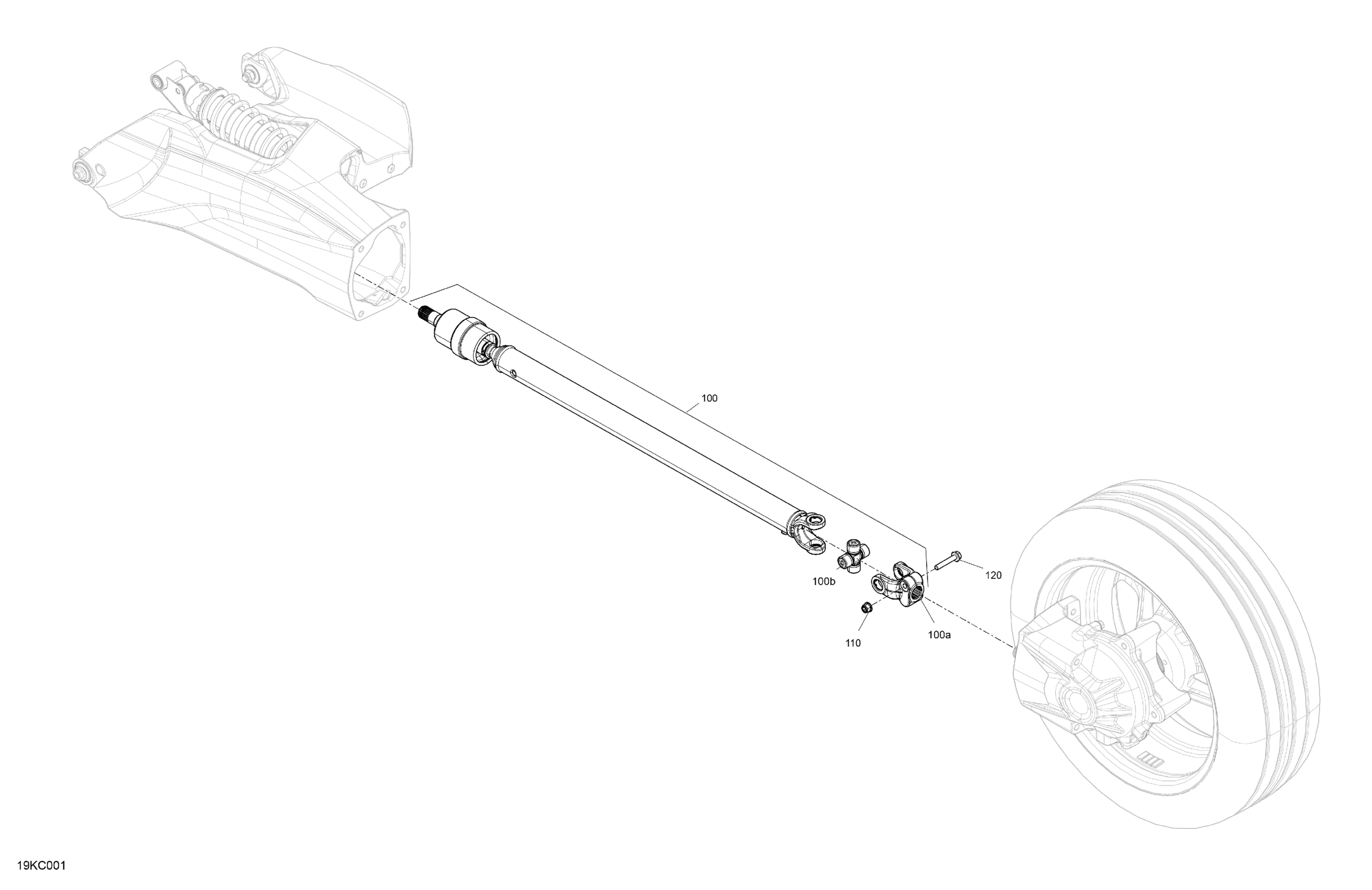 Схема узла: Drive - Rear - Common Parts