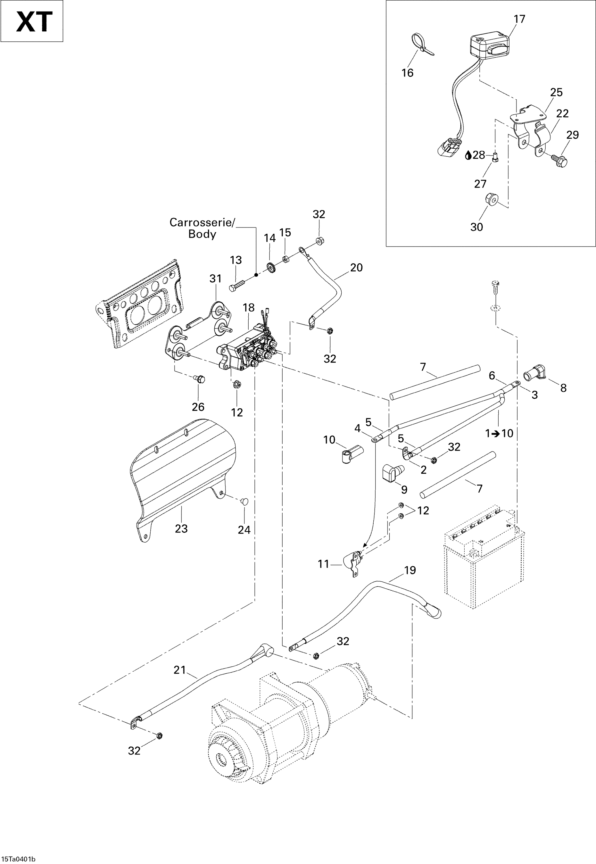 Electrical Accessories (Traxter Max XT)