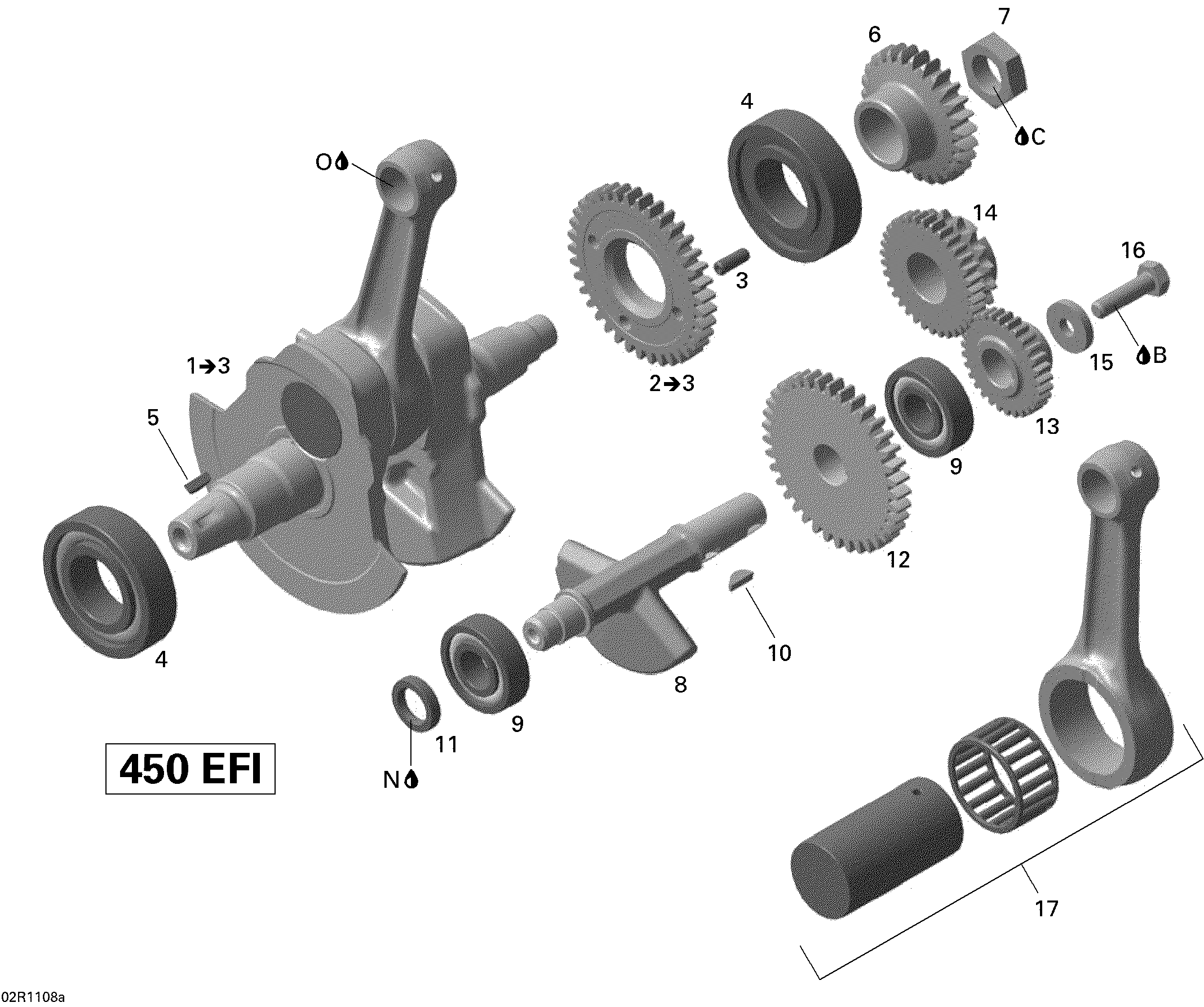 Схема узла: Crankshaft