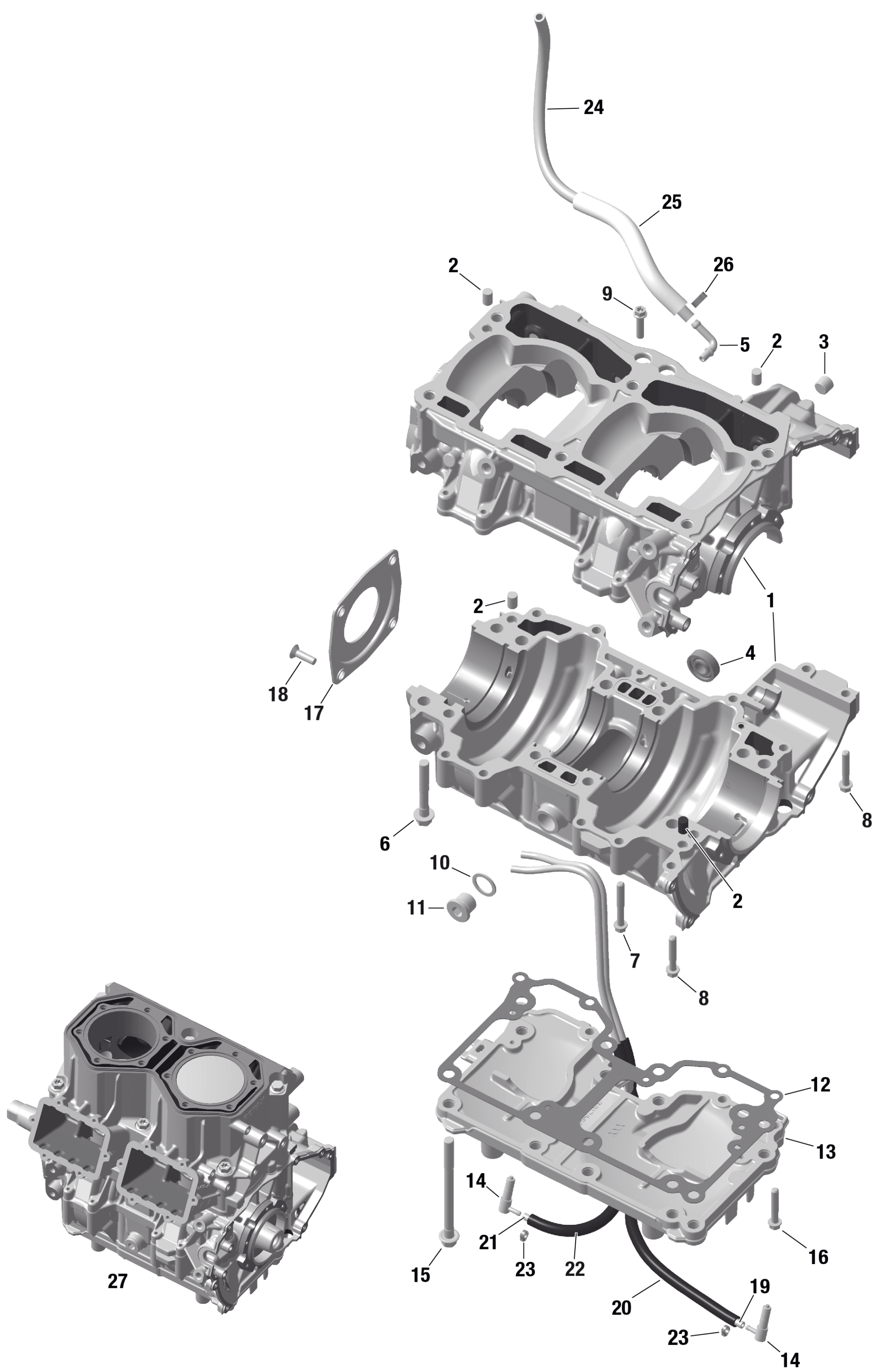 ROTAX - Crankcase