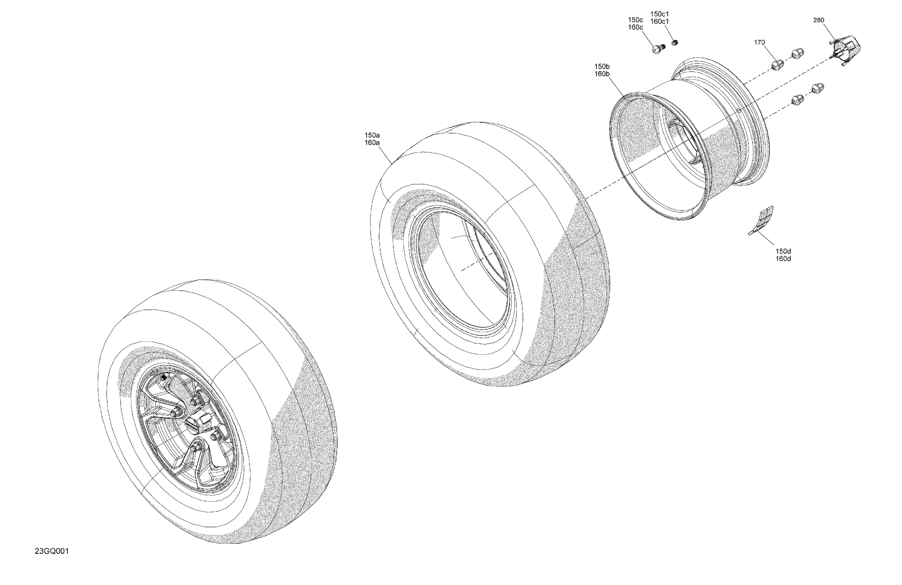 Drive - Rear Wheels  - XT