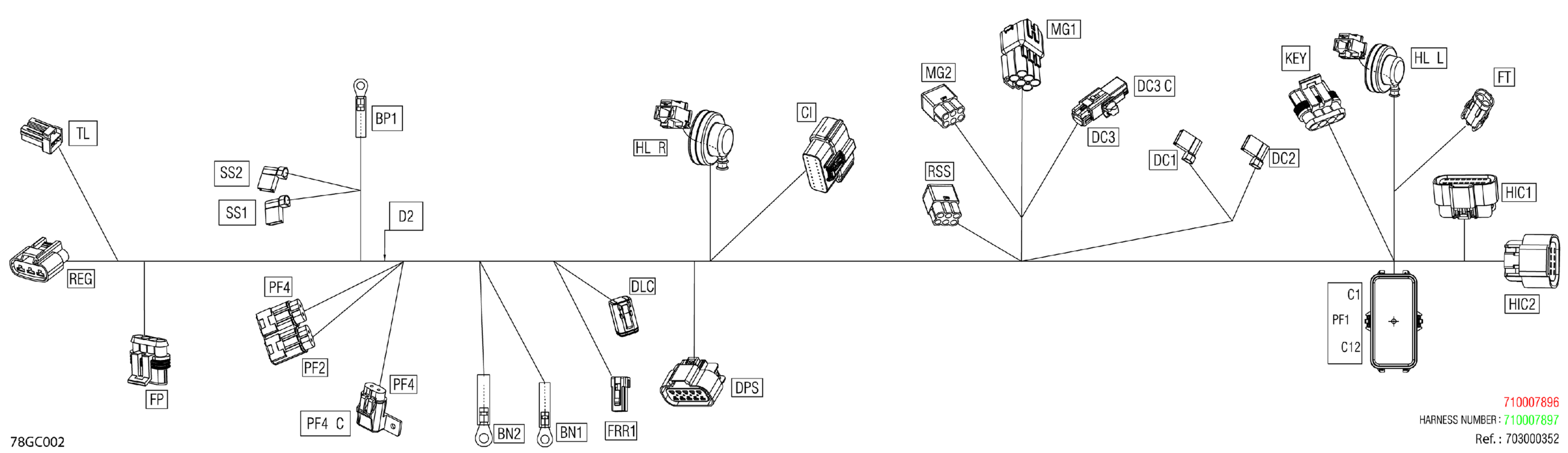 Electric - Main Harness