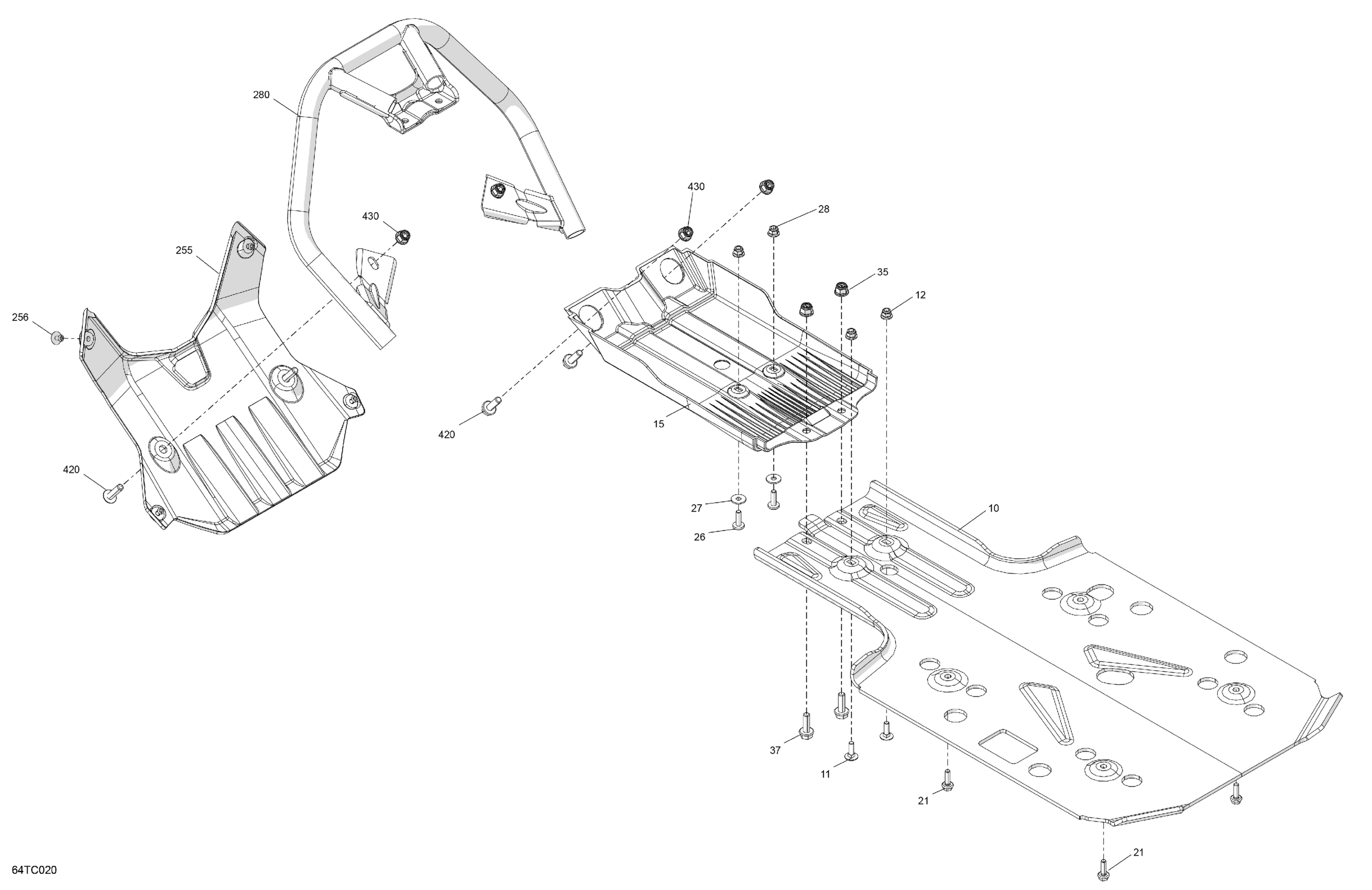 Body - Skid Plate and Bumper