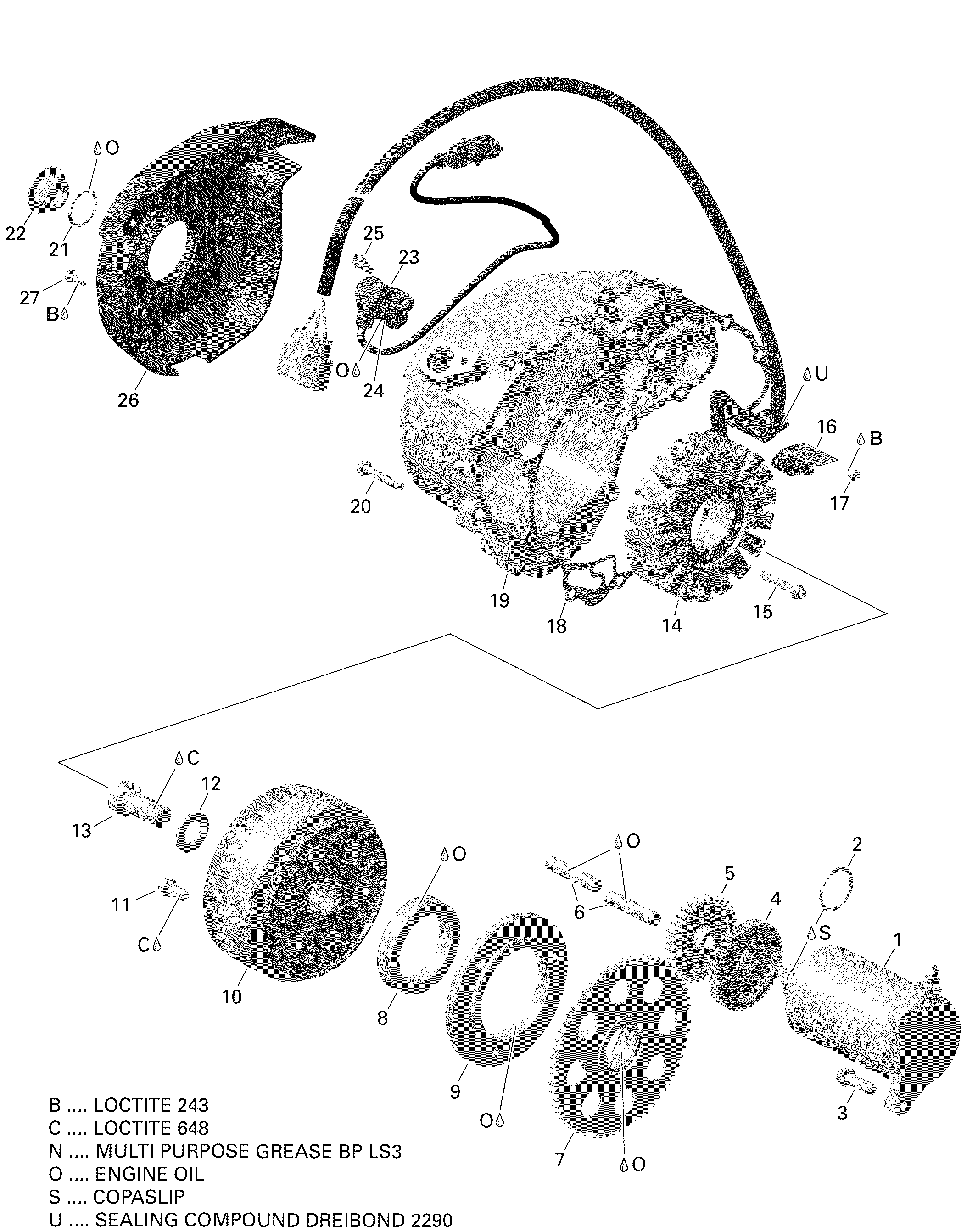 Rotax - Magneto And Electric Starter