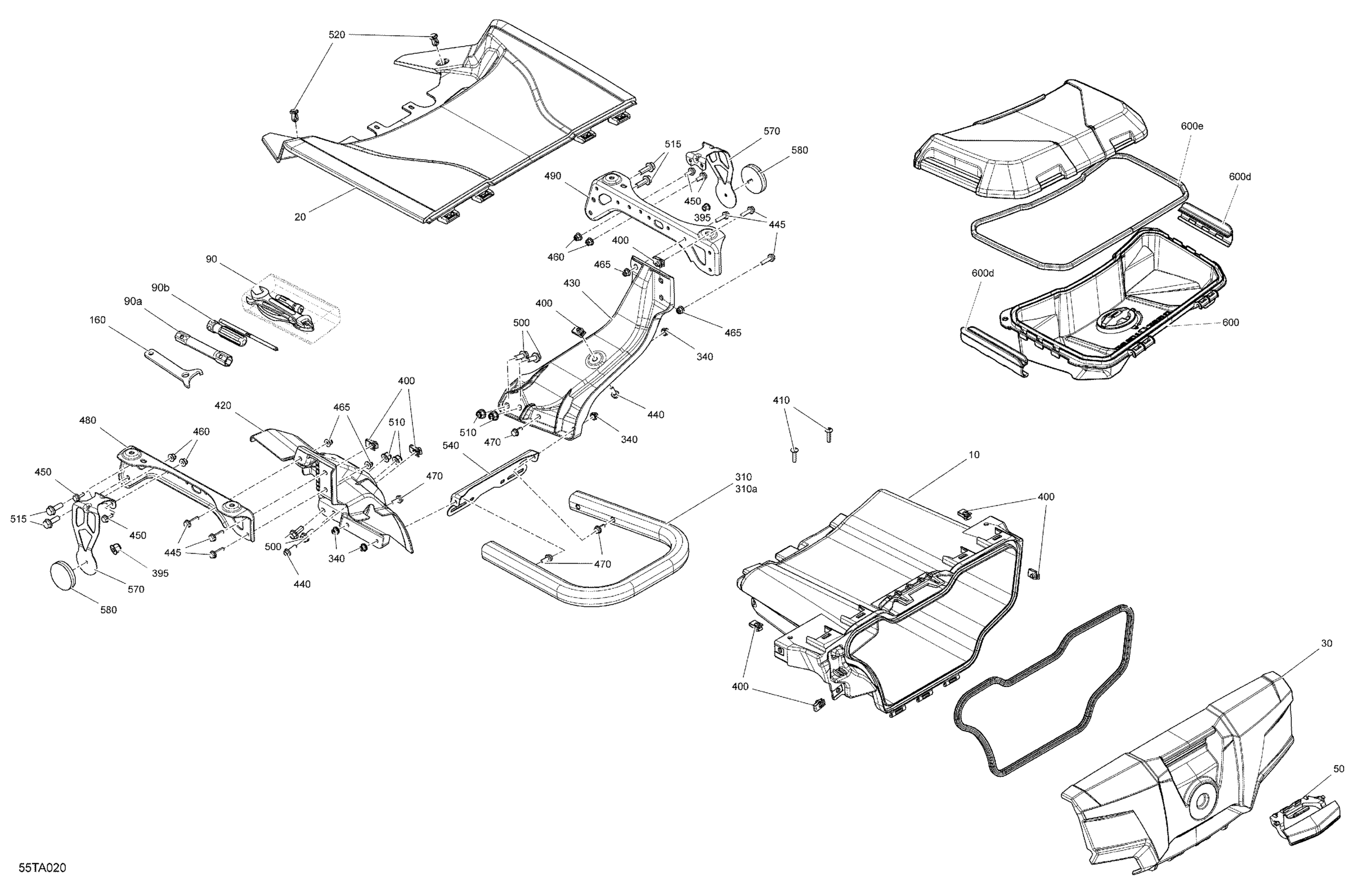 Body - Storage Tray