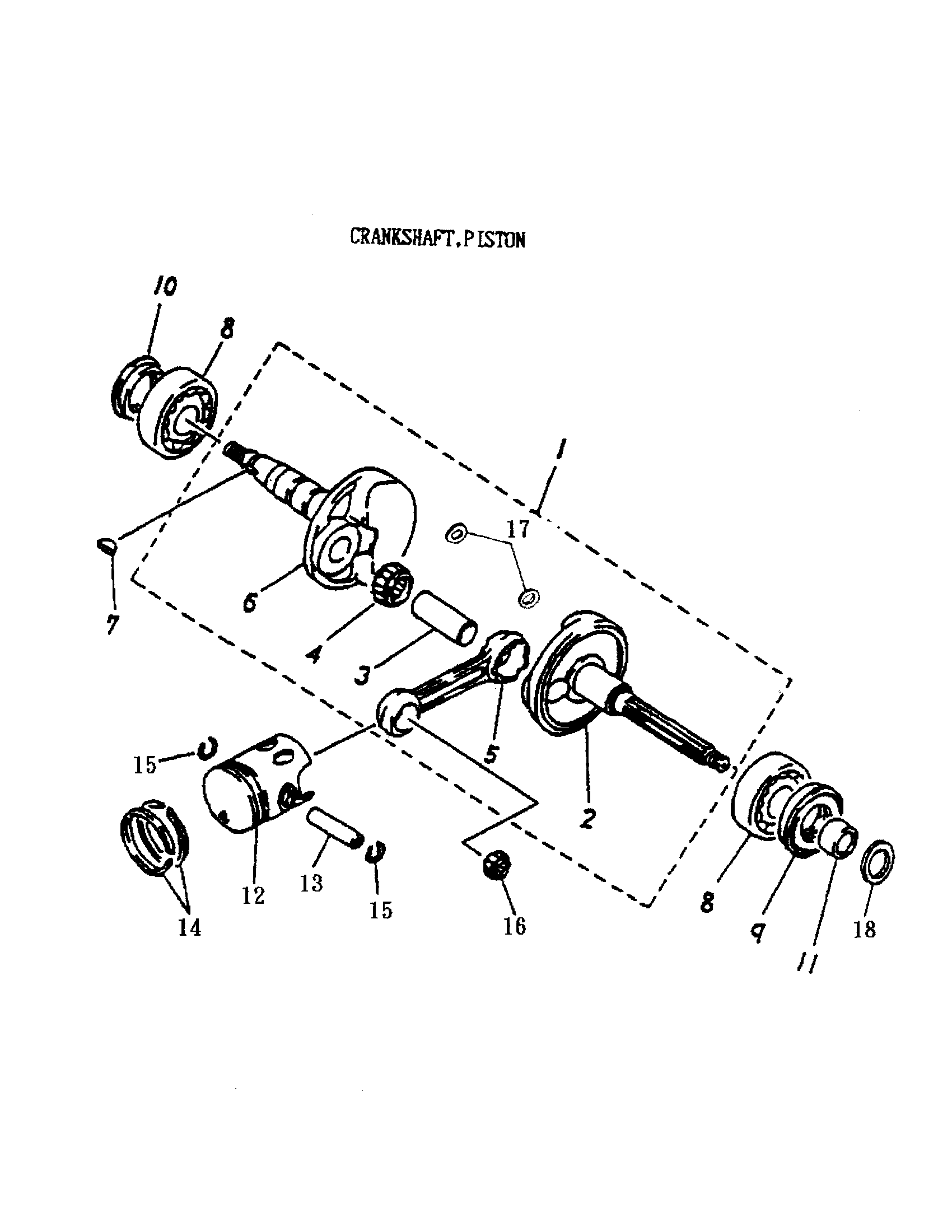 Camshaft, Piston (170-02)