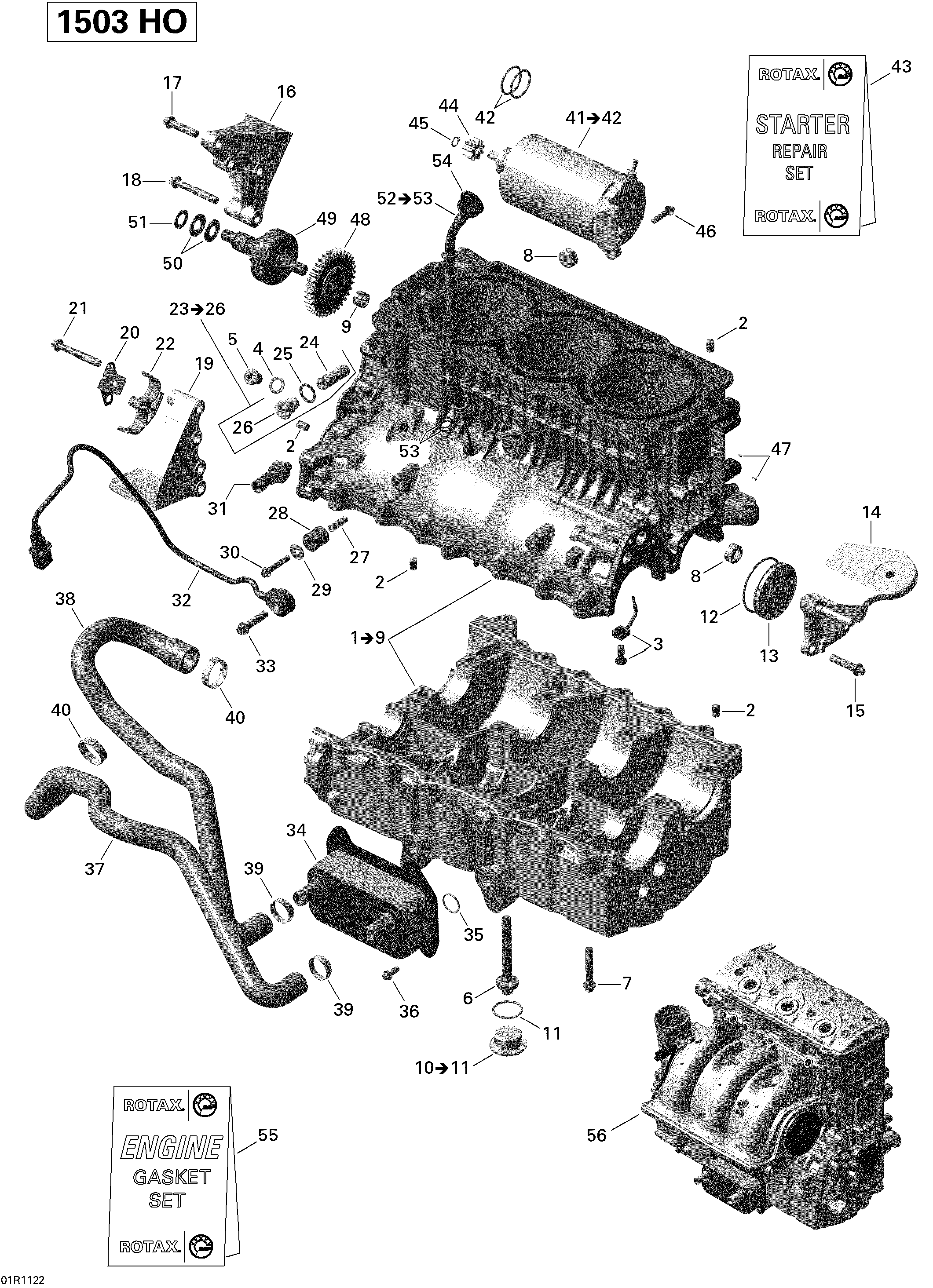 Схема узла: Engine Block