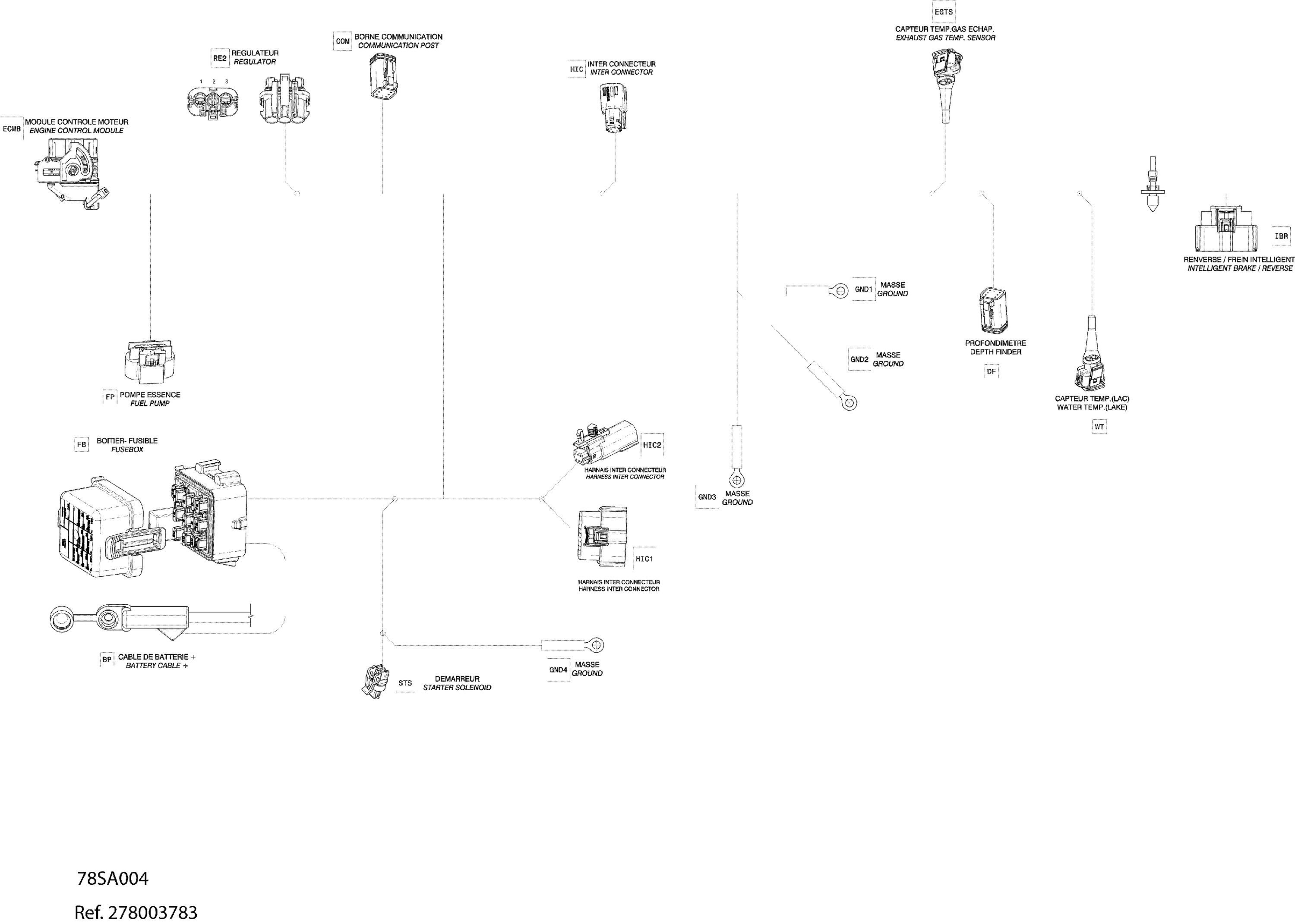 Electric - Main Harness - 278003783